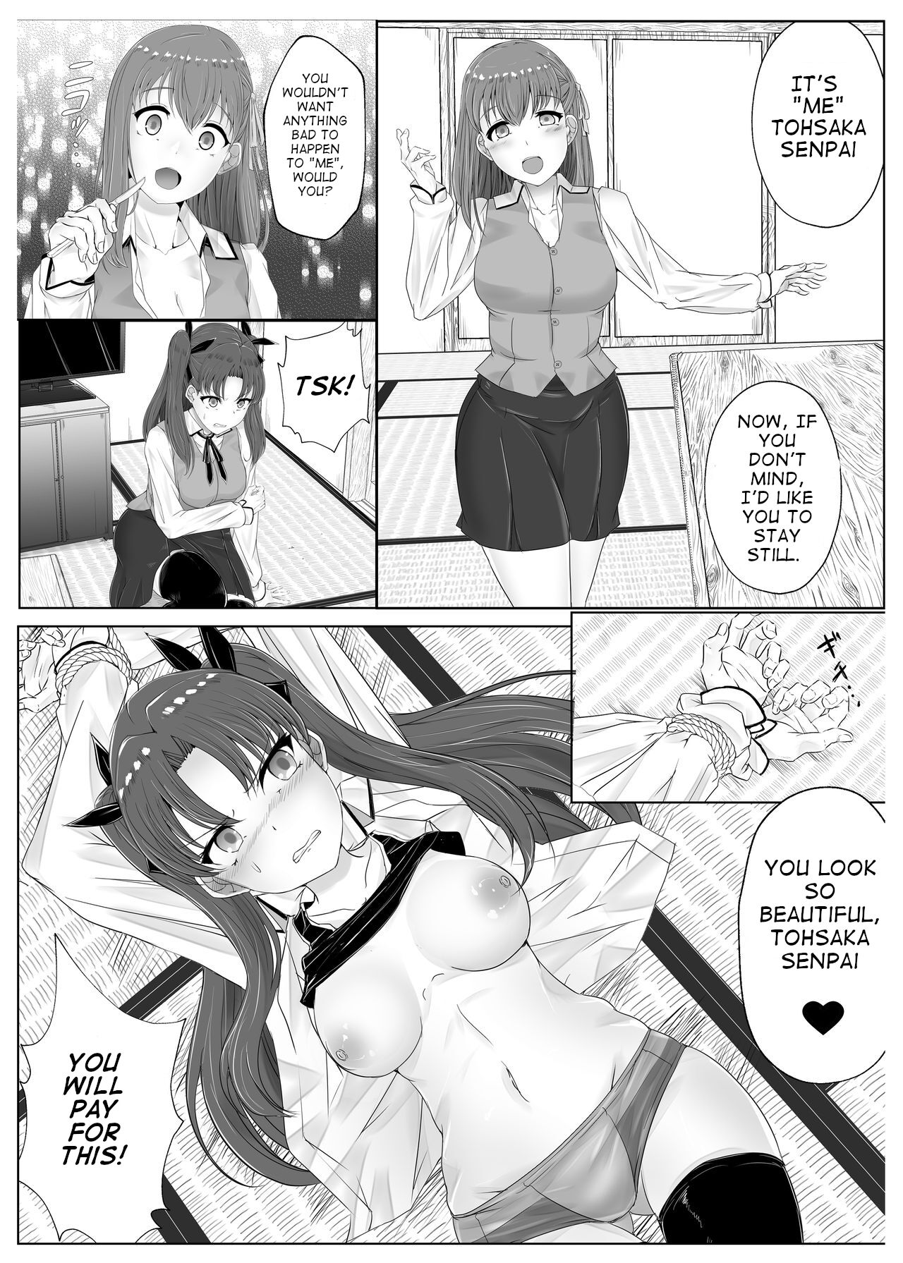 Rin Tohsaka Takeover page 3 full