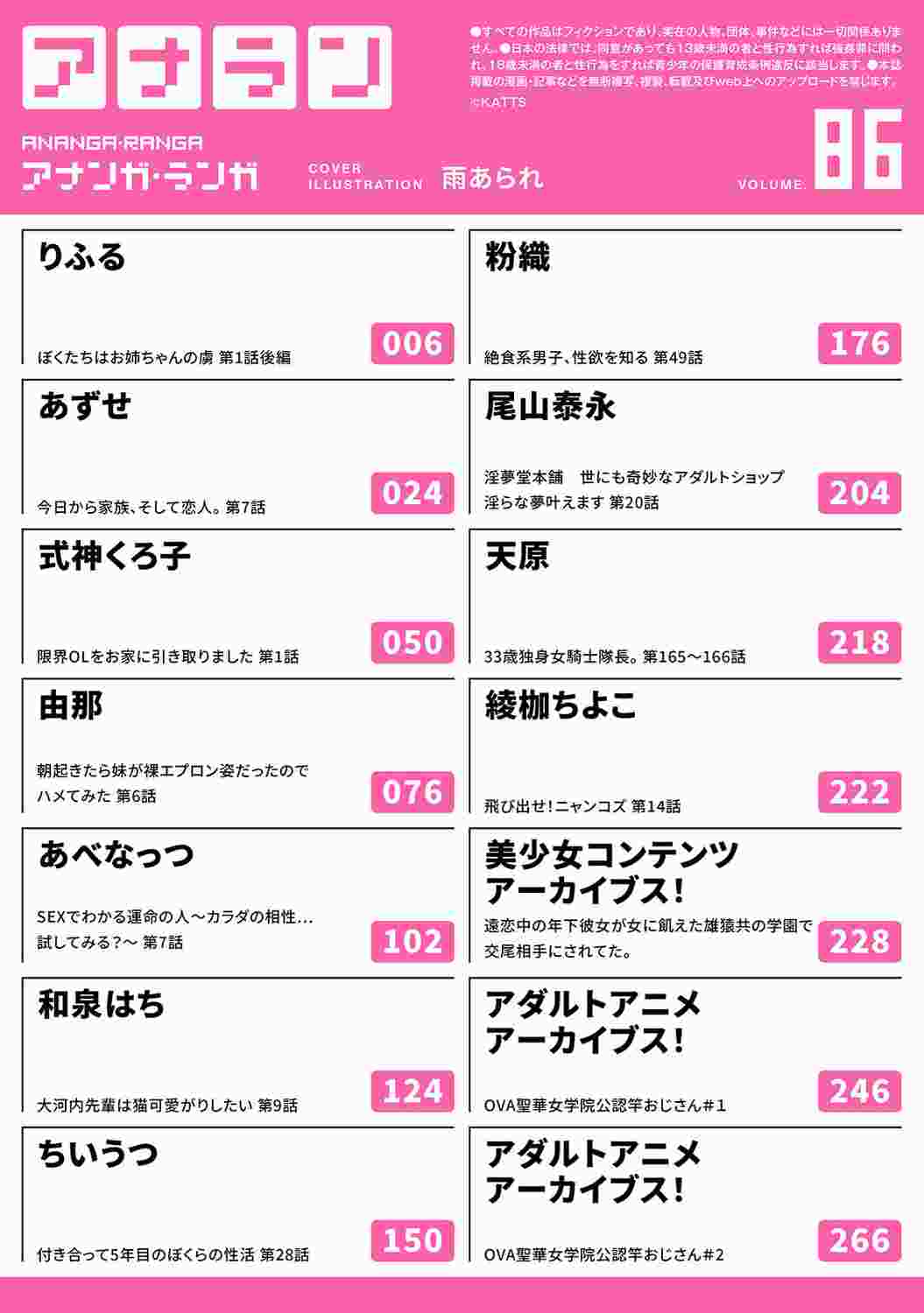 COMIC Ananga Ranga Vol. 86 page 3 full