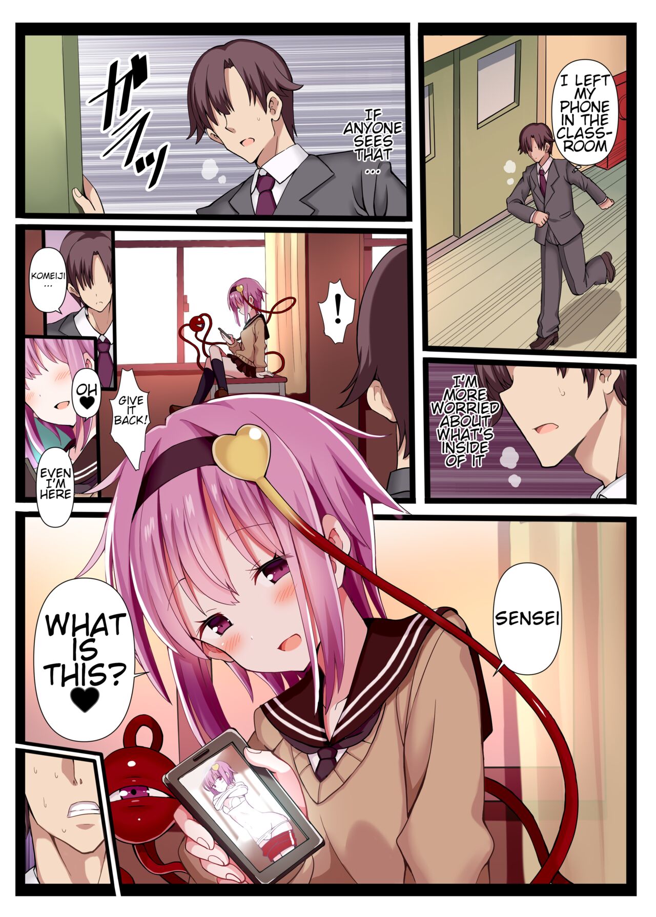 Sensei, Watashi Shitte masu yo. | Sensei, I know. page 4 full