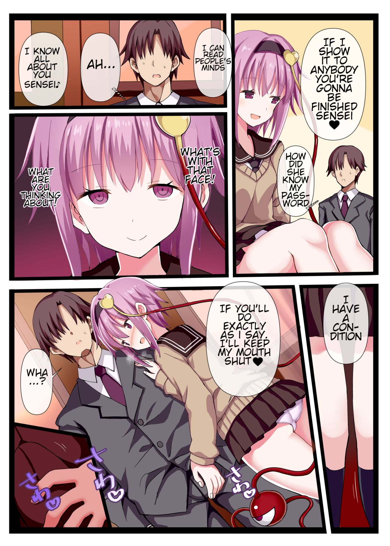 Sensei, Watashi Shitte masu yo. | Sensei, I know. page 5 full