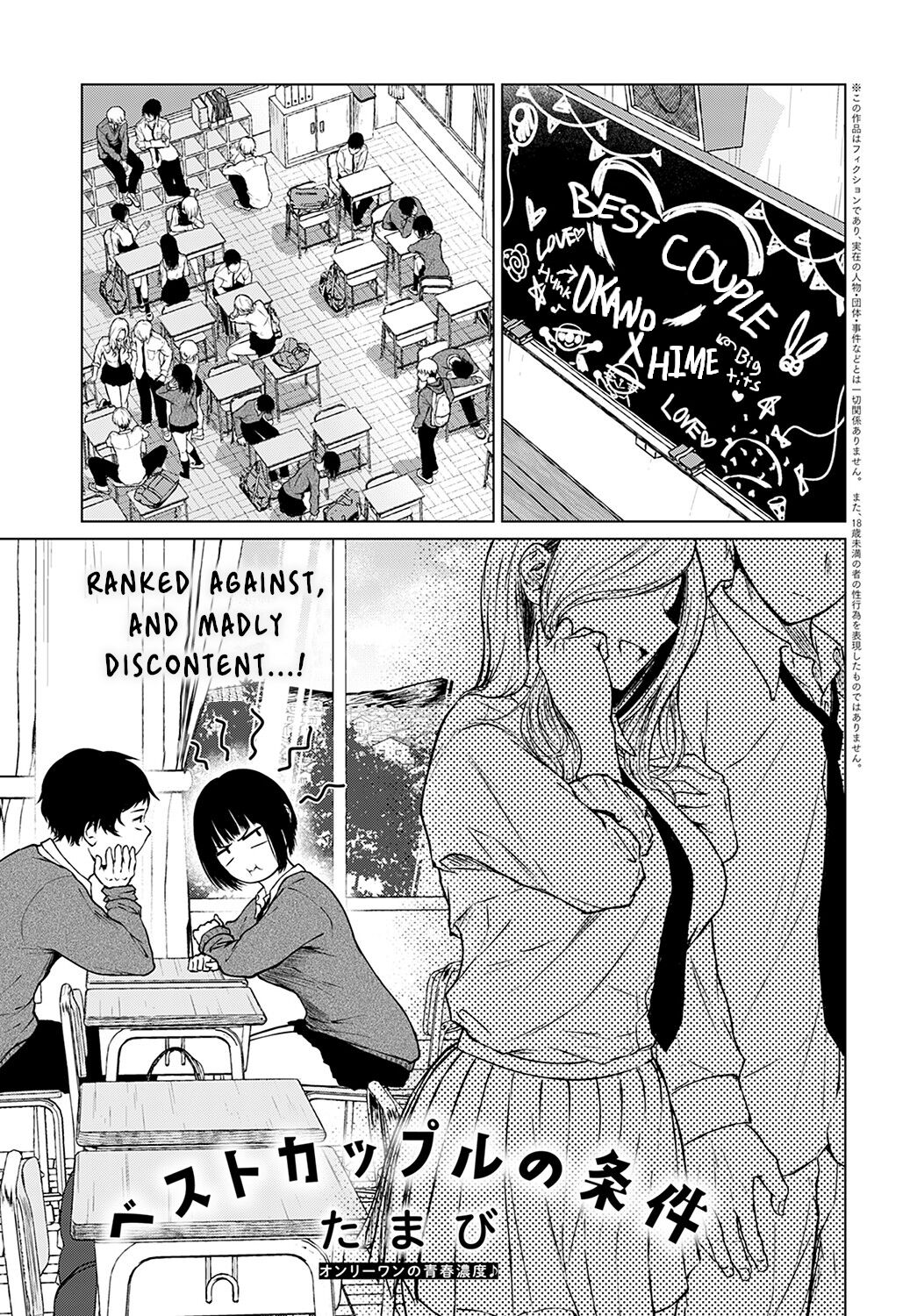 Besuto Kappuru no Jouken | Best Couple Criteria page 1 full