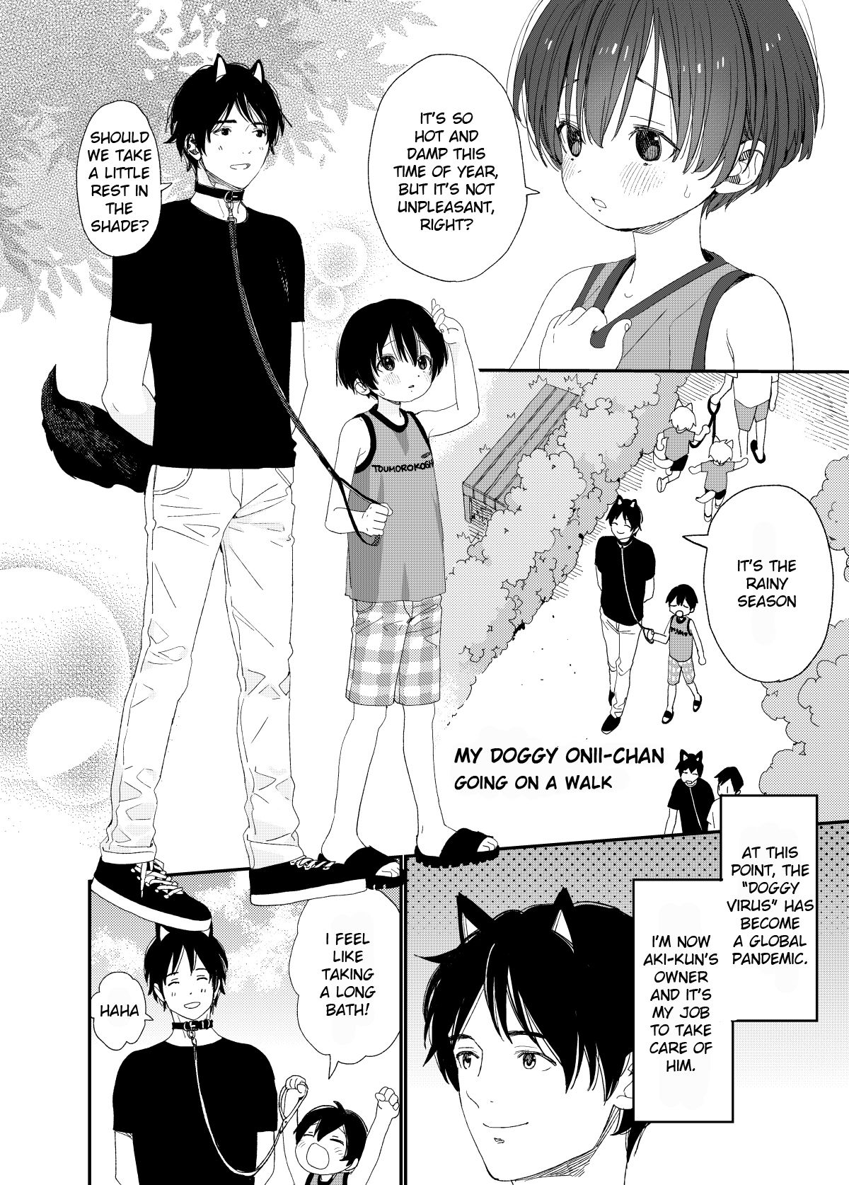 Wagaya no Wanko Nii-chan 1 | My Doggy Onii-chan 1 page 4 full