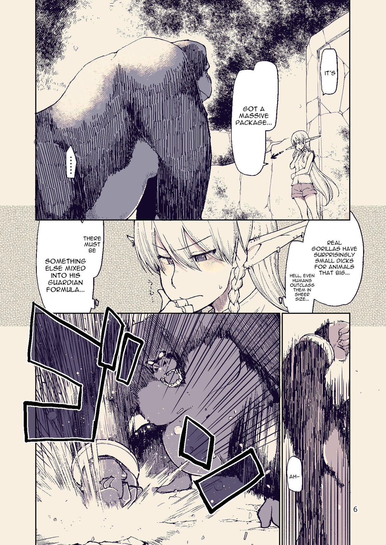 Dosukebe Elf no Ishukan Nikki 8 page 6 full