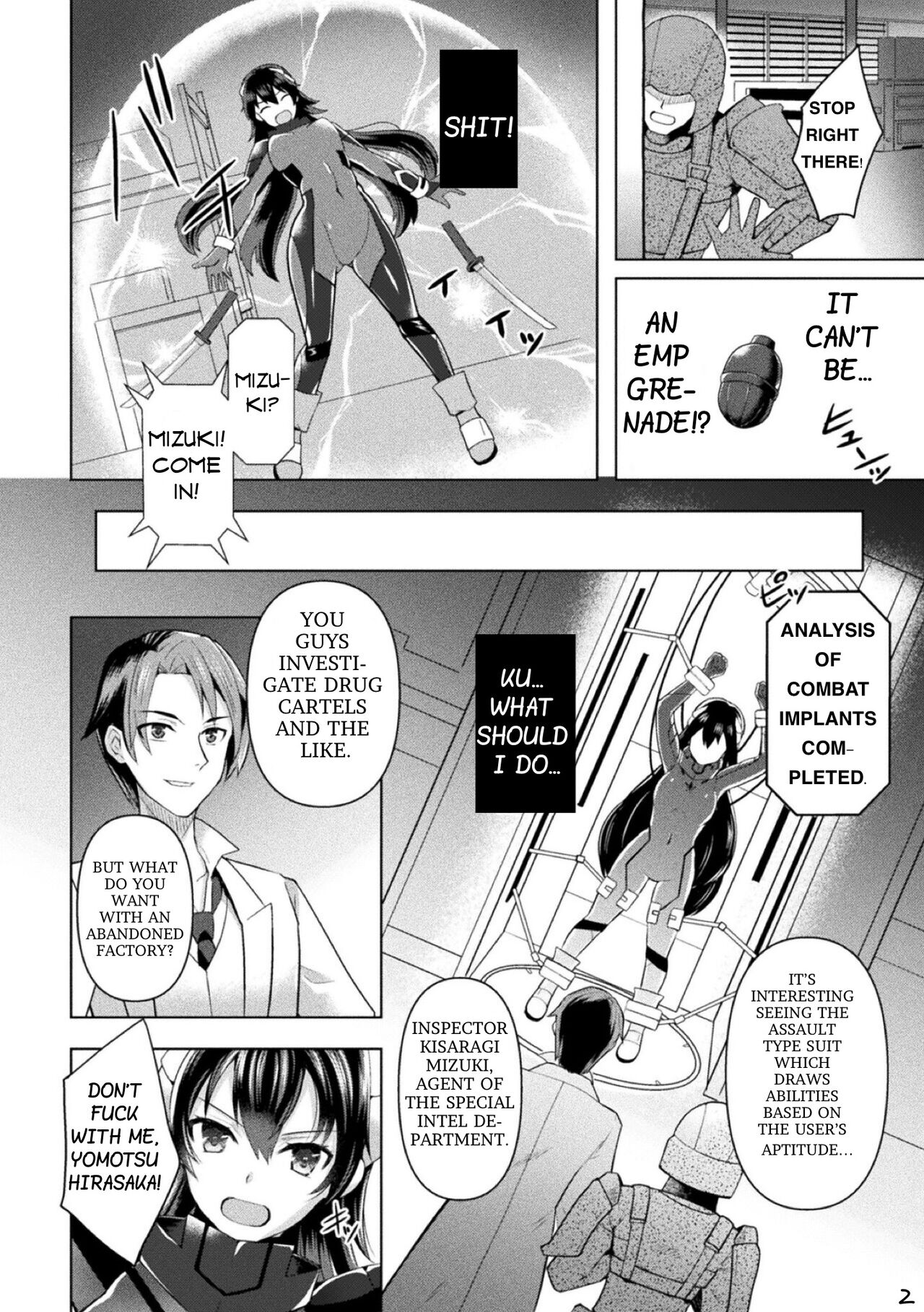 Kansakan Mizuki 2.0 ~Kaizou Choukyou ni Ochiru Mesuniku~ | Inspector Mizuki 2.0: The Bitch Who Fell To Modification Training page 2 full