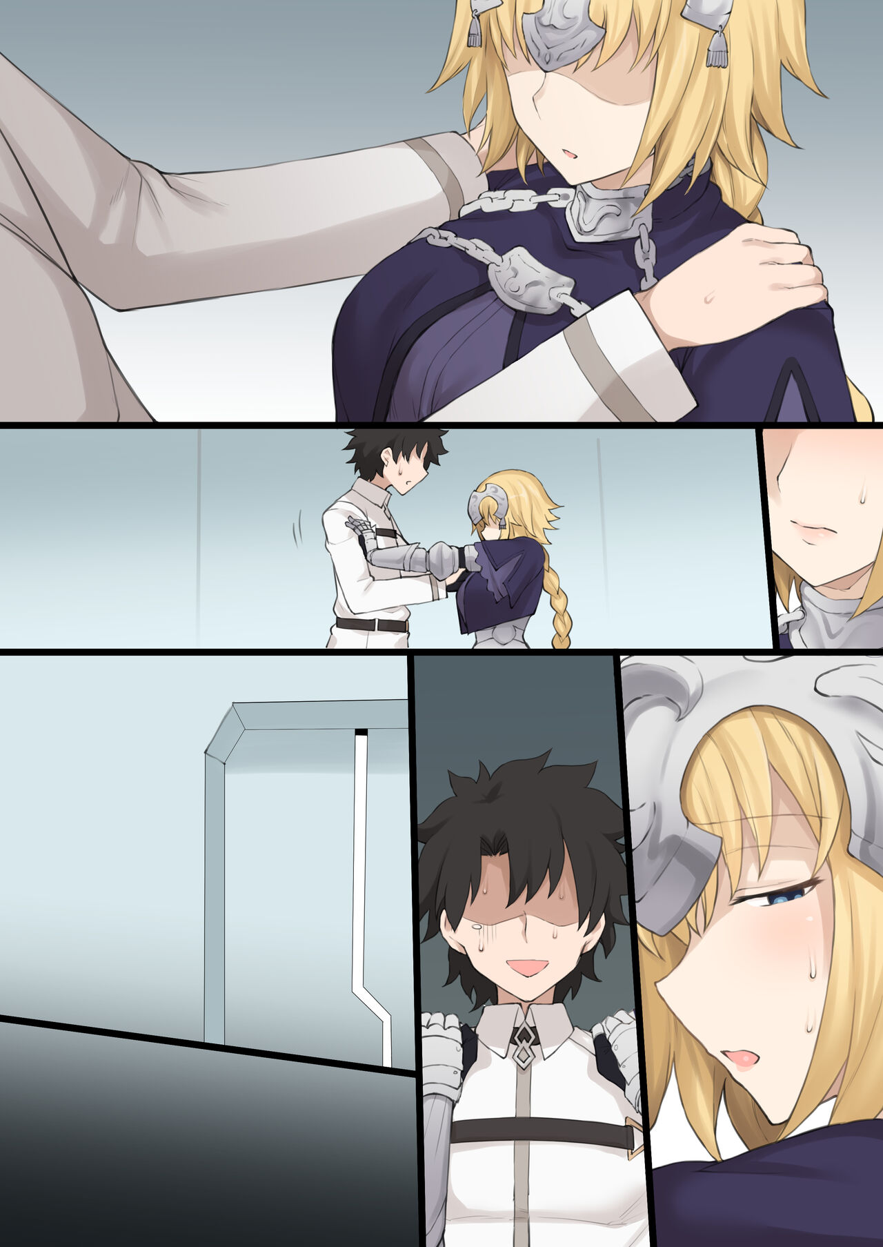 Medb no Otoko ni Kizuna Saidai Made Ageta Jeanne D'Arc wo Netorareru Ero Manga page 10 full