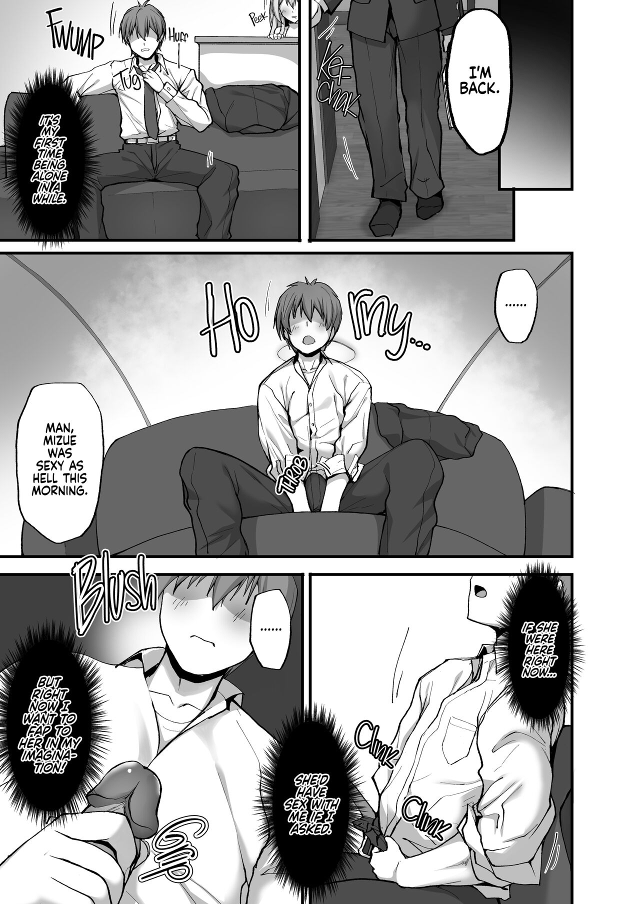 Ecchi na Onee-san wa, Suki desu ka? 3 ~Tonari no Onee-san to Ikkagetsukan, Shasei Kanri to Sakusei Seikatsu Hen~ page 8 full