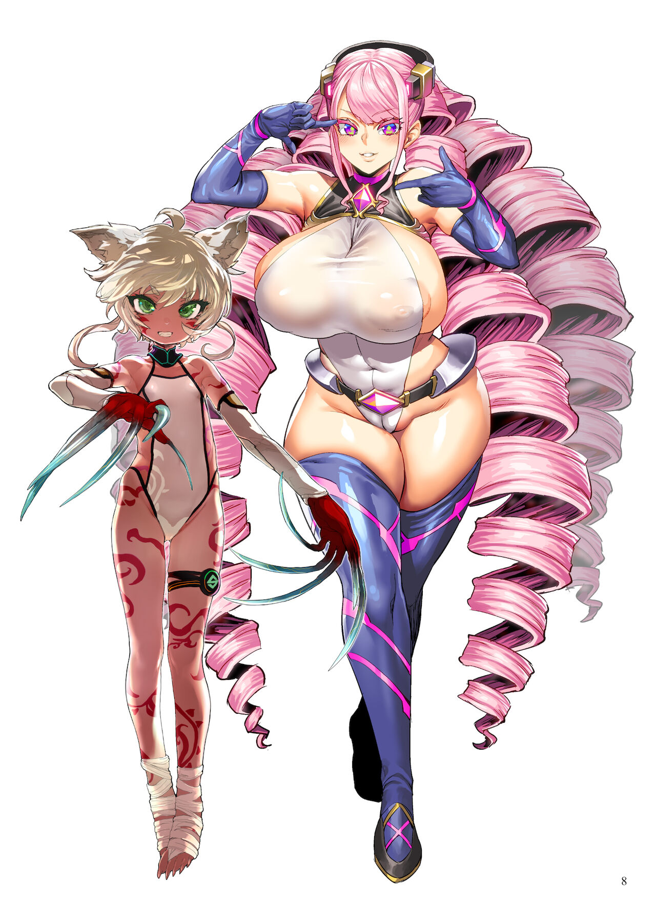 Inousha Shoujo Kesson Goudou II―Reunion of the Heroes― page 8 full