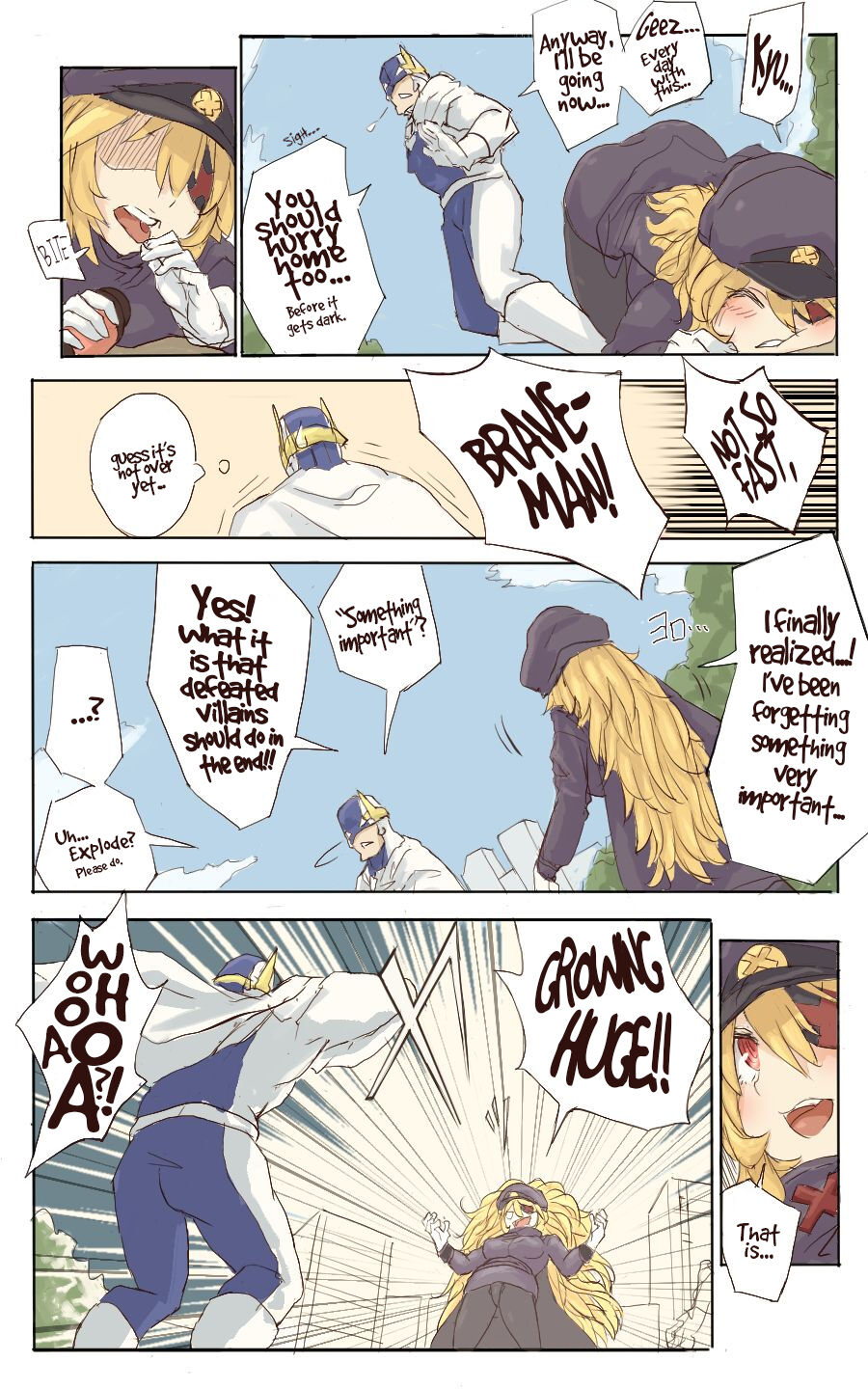 Black General-san page 1 full