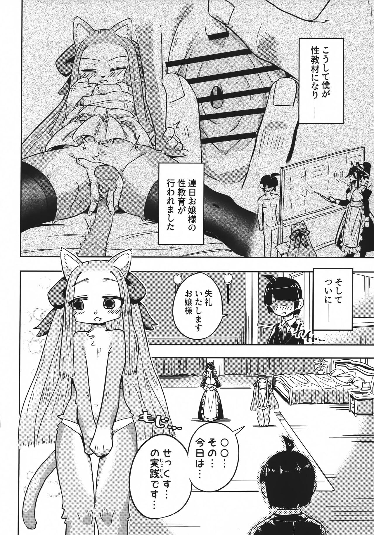 Ojou-sama no Sei Kyouzai ni Sareta Boku page 9 full