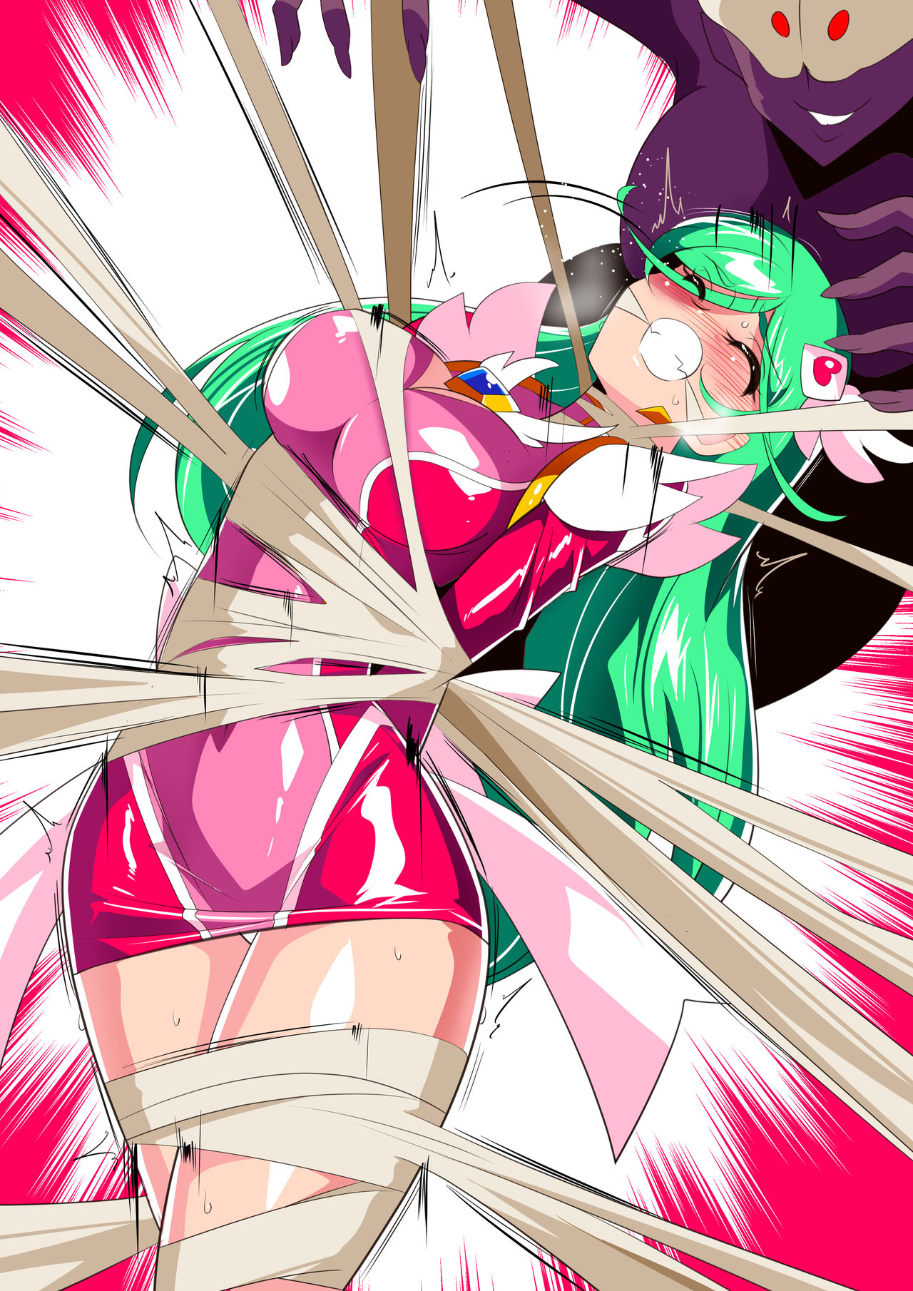 Psycho Lady Meteor ver.4  VS Female Arachnid Type Depsycho page 9 full