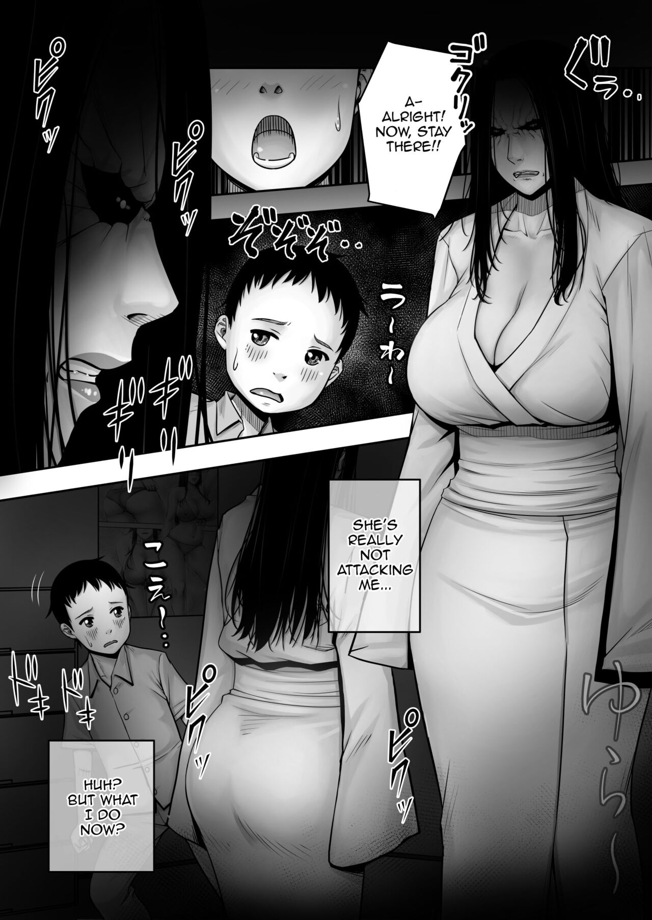 Doutei ga Heya ni Toritsuite Iru Onna Yuurei ni Gyaku Kanashibari o Kaketa Kekka | The Results Of a Virgin Guy Fucking a Female Ghost That Haunts His Room page 7 full