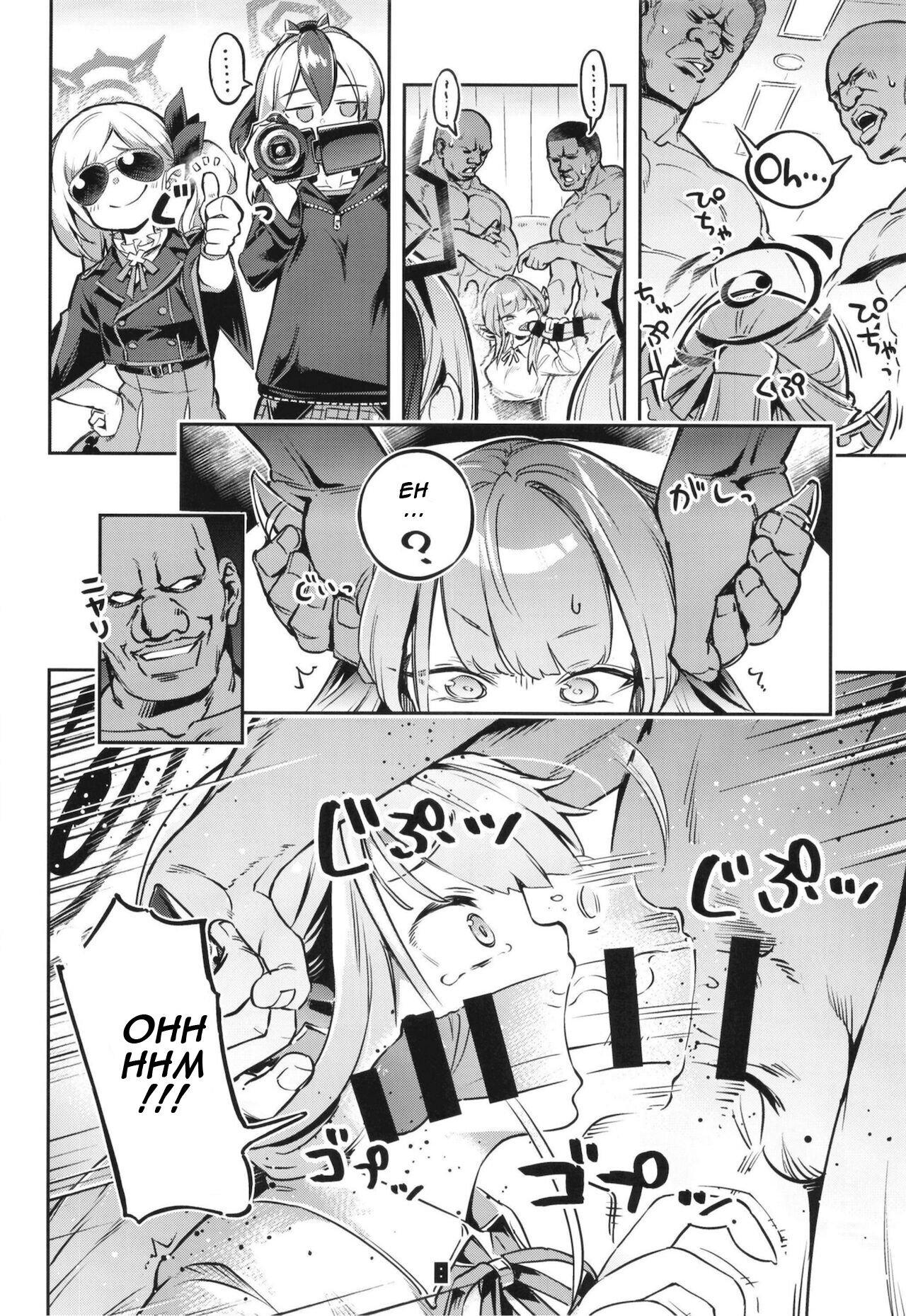 Okane ga Nakunatta Aru-chan wa Kizuitara Kukkyou na Otoko-tachi ni Kakomareteita Ken. | Aru-chan ran out of money and before she noticed, she was surrounded by burly men page 7 full