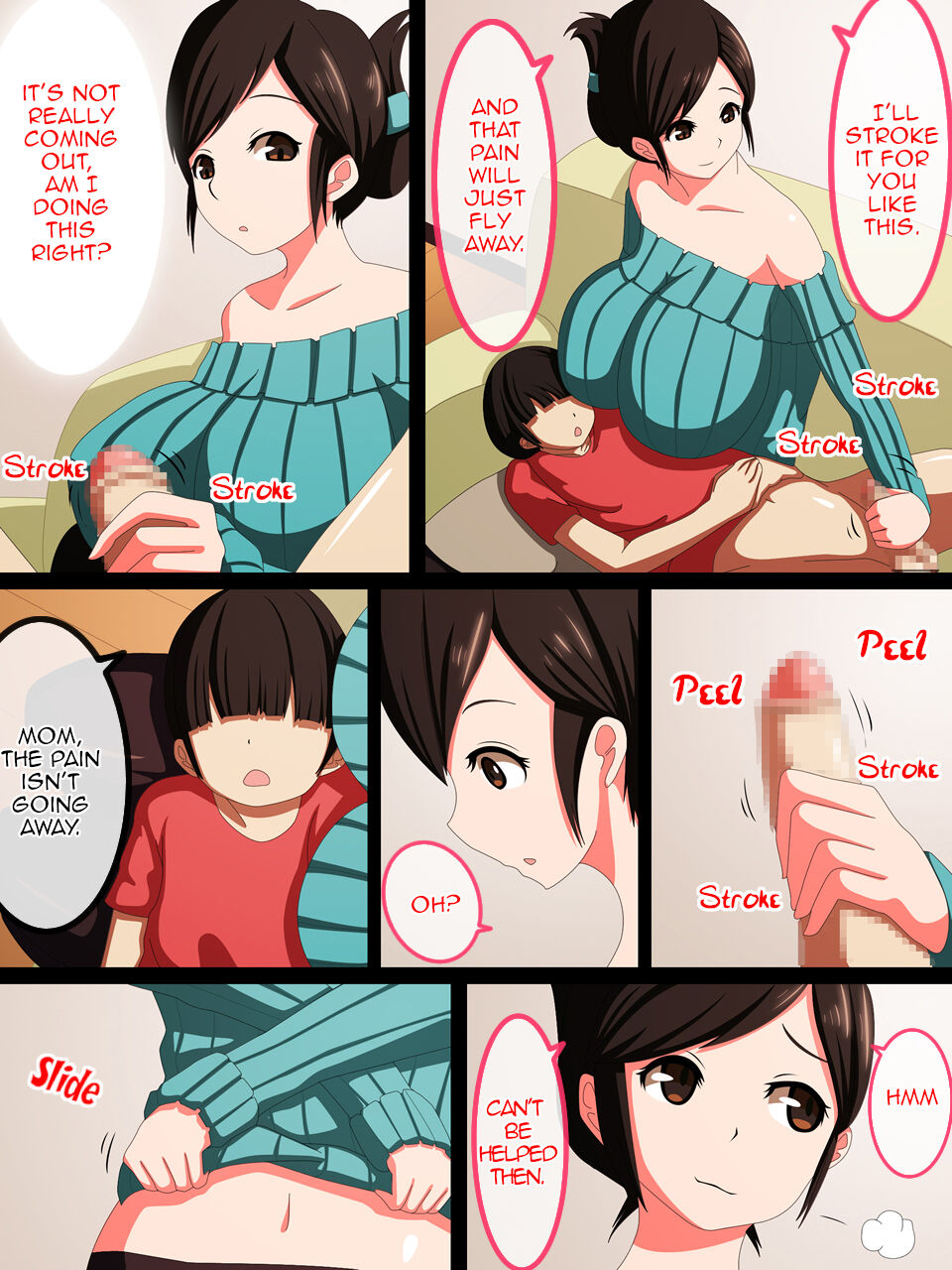 Boshi Katei Himitsu no Seikyouiku ~Hahaoya ga Onna ni Modotta Hi~ | Mother Son Family's Secret Sex Education ~The Day Mother Returned to Being a Woman page 4 full