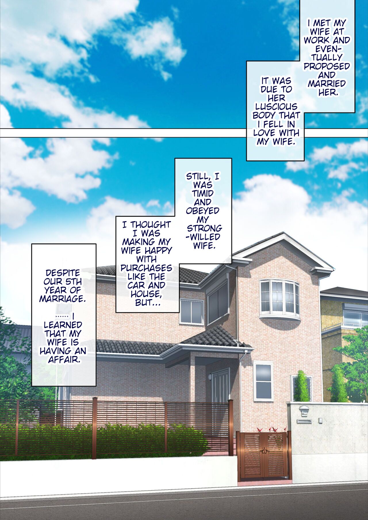 Kusso Yariman Uwakizuma Yukari  no Dorodoro Furin Jijou. | The Muddy Affair of the Cheating Wife, Yukari page 3 full