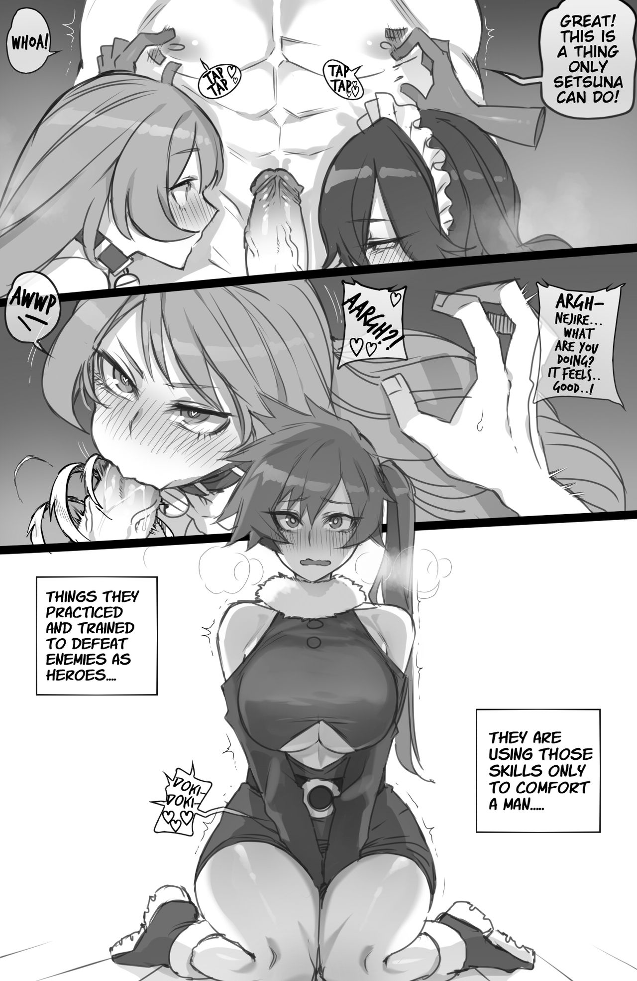 MY HERO Christmas HAREM page 8 full