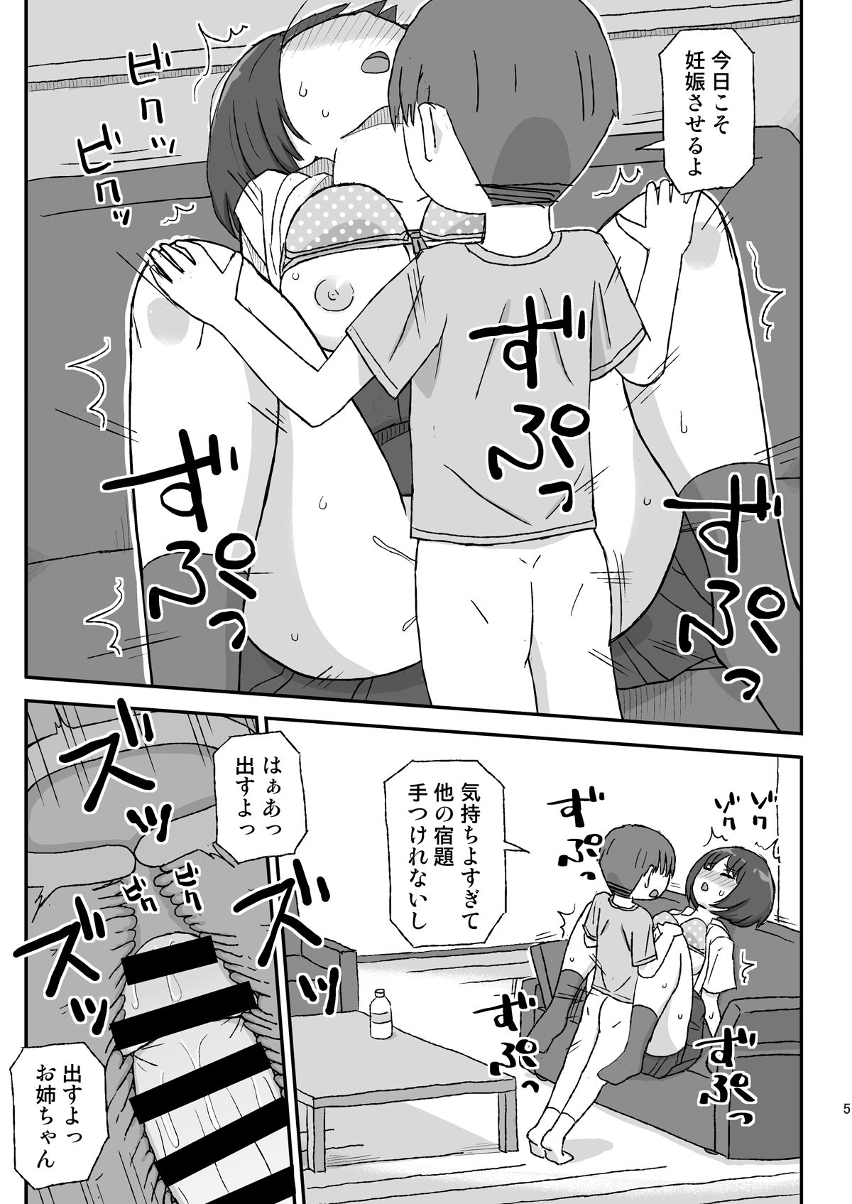 Onee-chan wa Nannichi de Ninshin Suru no ka page 5 full