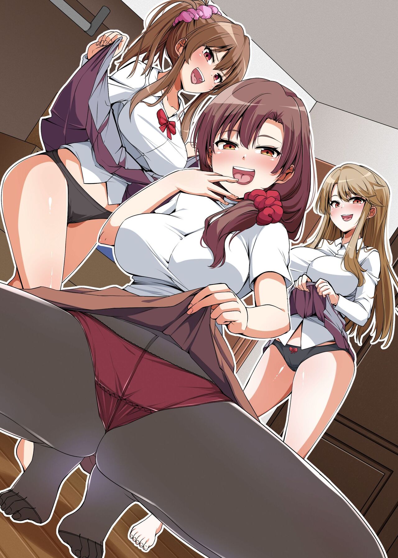 Gishimaidon de Datsu Doutei!? 2 Uchi no Gishimai to Gibo ga Mainichi Ore no Are o Neratte Kuru!! page 3 full