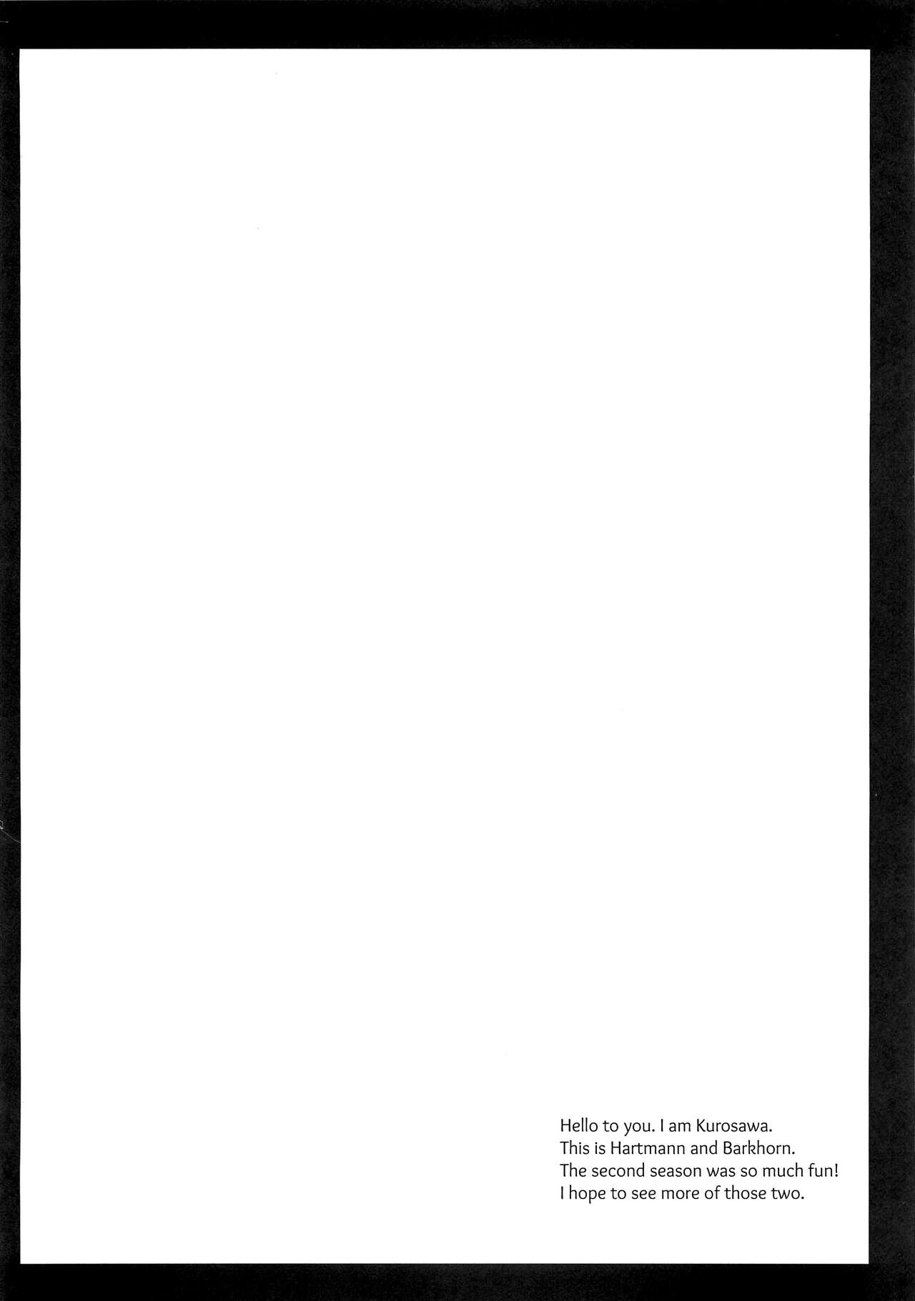 Hartmann to Barkhorn no Yoru | Night of Hartmann and Barkhorn page 3 full