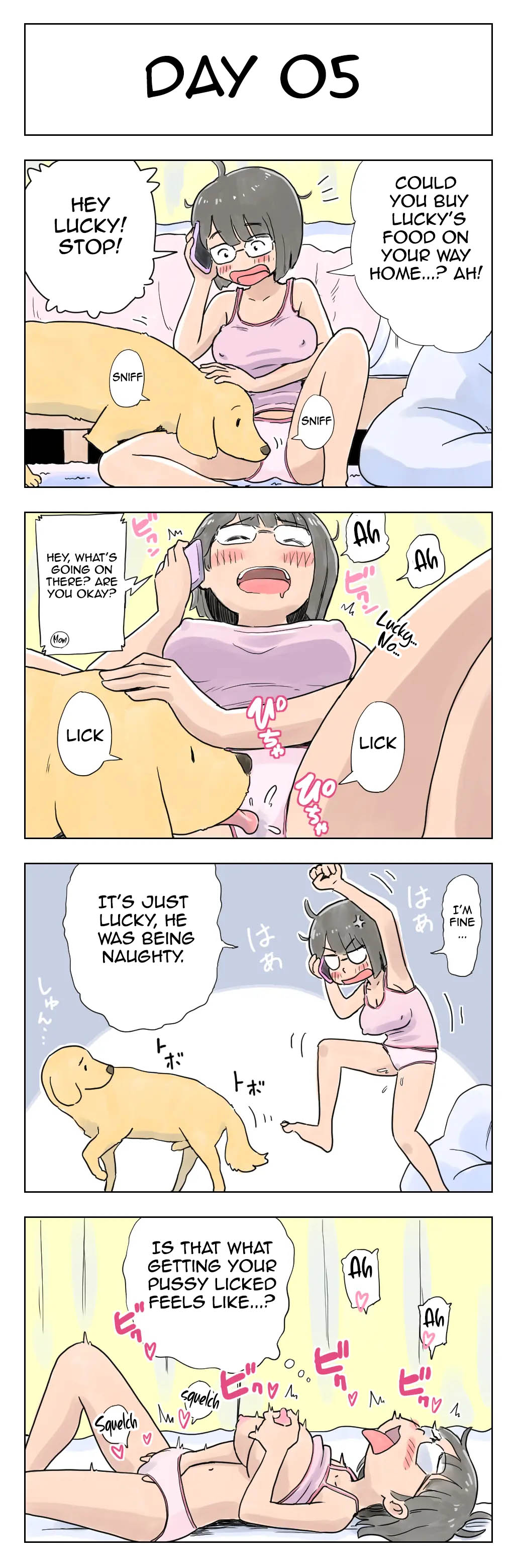 100-Nichigo Ni Aiken To Sex Suru Jimi Kyonyuu Megane-Chan page 6 full