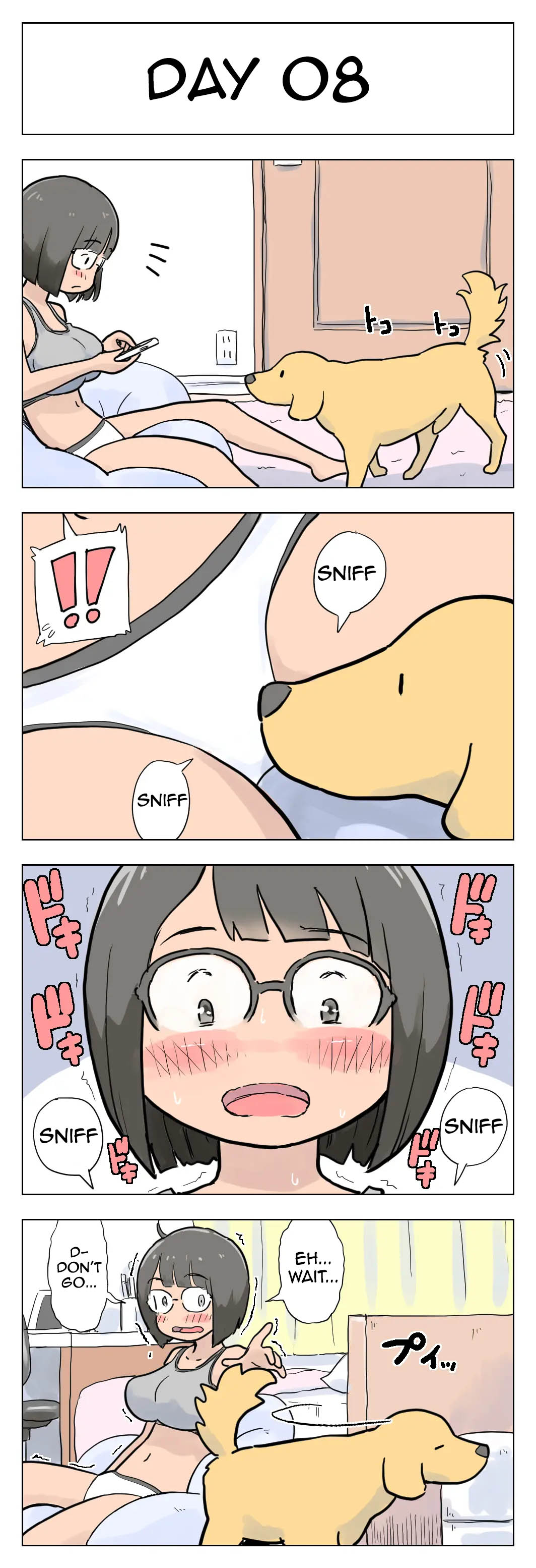 100-Nichigo Ni Aiken To Sex Suru Jimi Kyonyuu Megane-Chan page 9 full