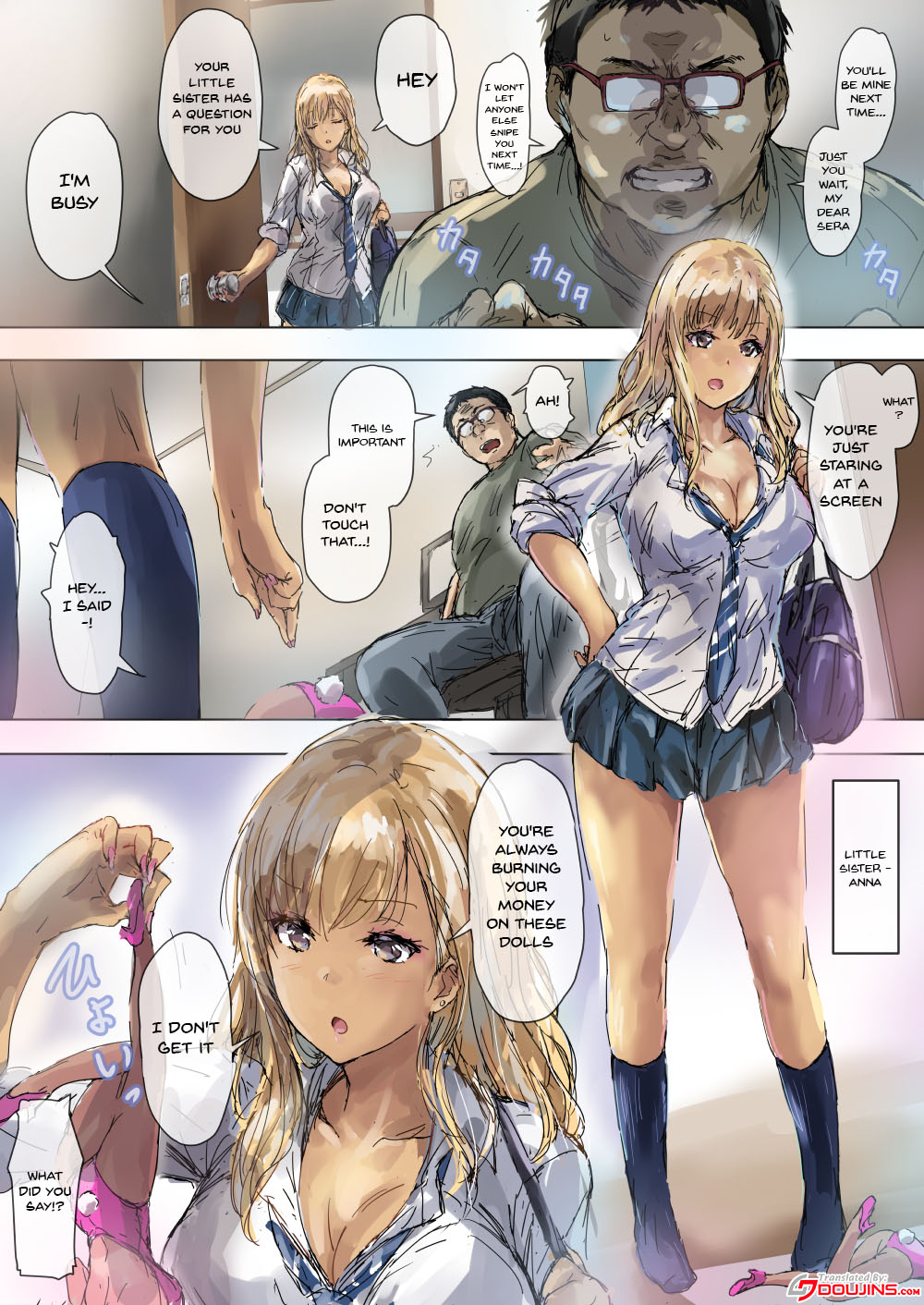 Namaiki Gyaru na Imouto wa Kimoota Anichin de Kousei Shimashita | A Cheeky Gyaru Schoolgirl Gets Reformed By Her Otaku Older Brother's Cock page 2 full