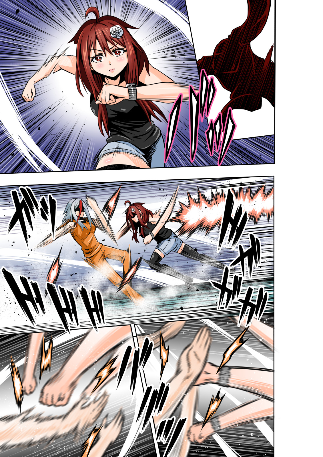 BOUNTY HUNTER GIRL vs Re:FASHION DESIGNER Ch. 13 page 8 full