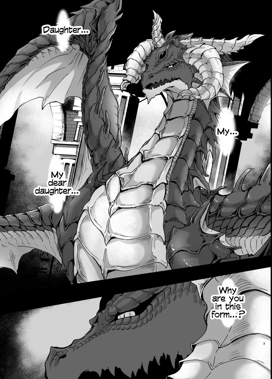 Futa Dra-chan ga Oshiete Ageru | Futanari dragon-chan will teach you page 3 full