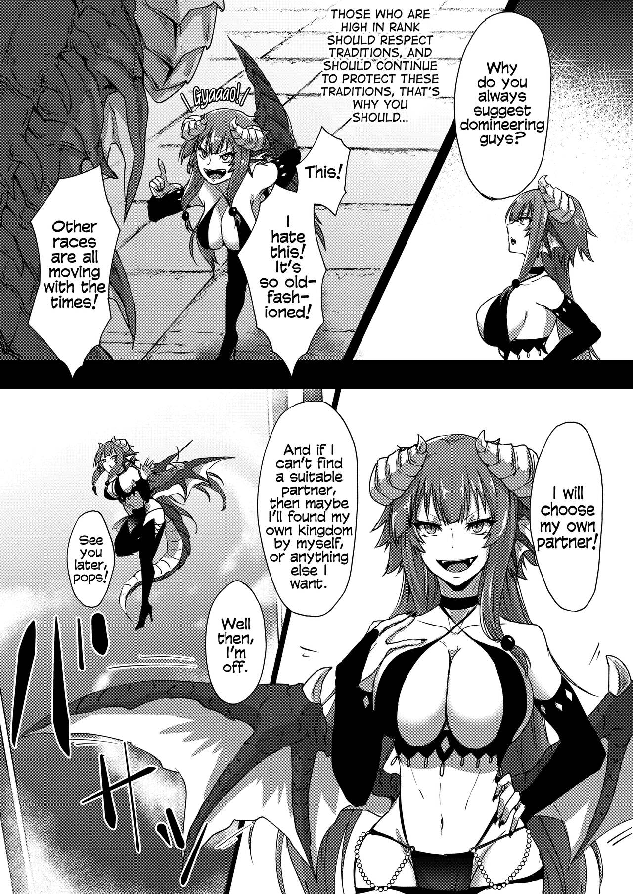 Futa Dra-chan ga Oshiete Ageru | Futanari dragon-chan will teach you page 5 full