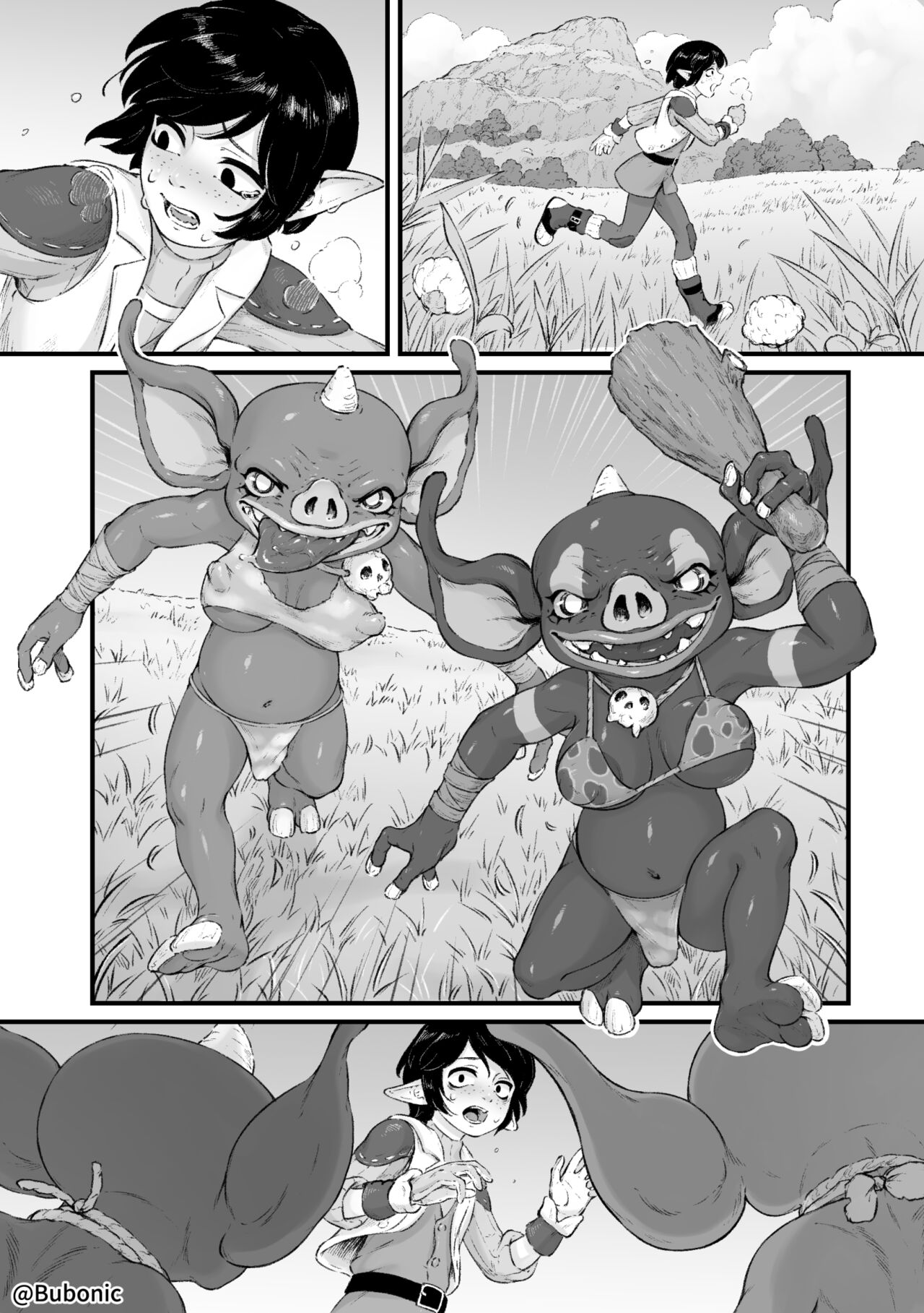 Mesu Bokoblin ni Osowareru Hanashi page 4 full