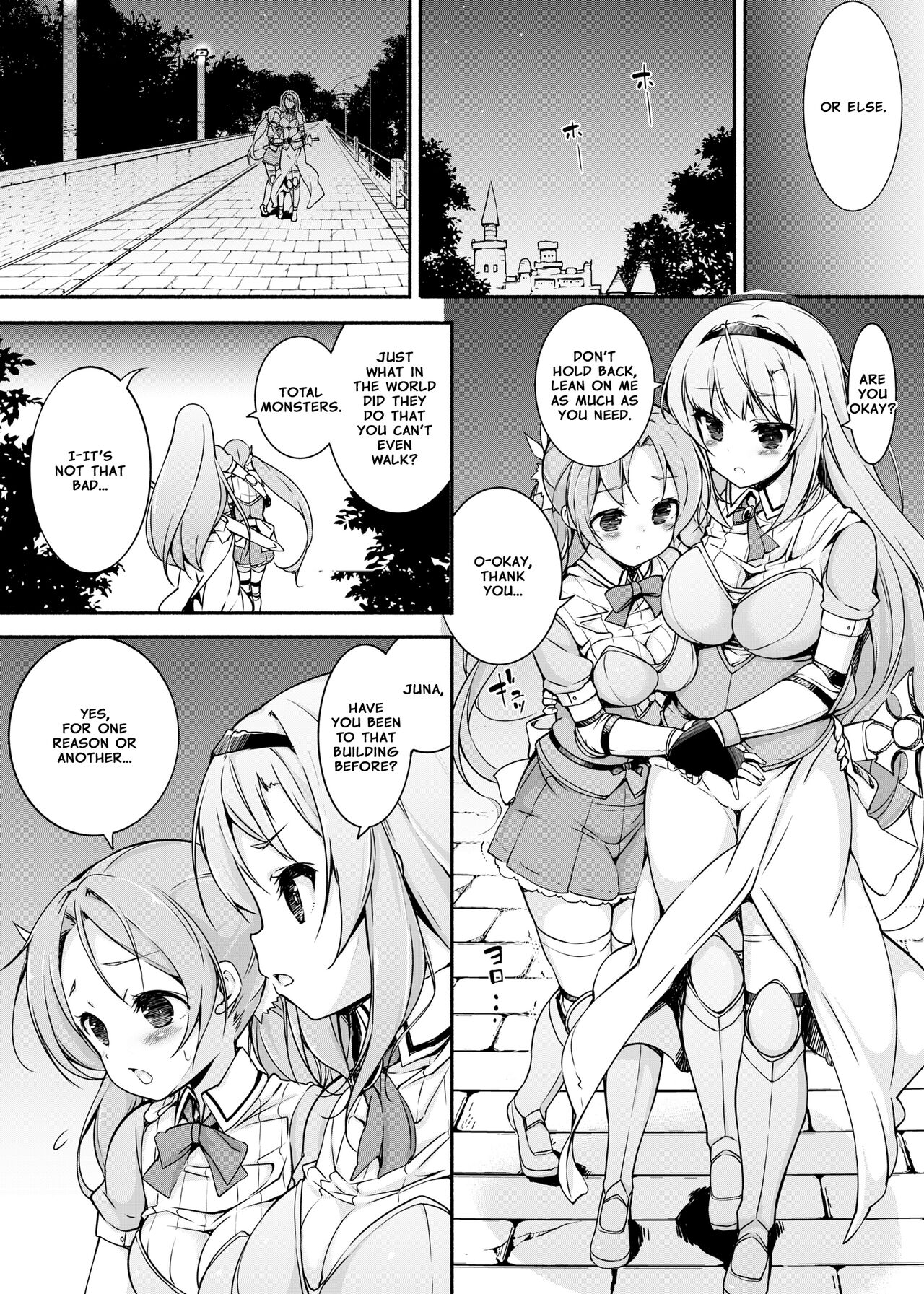 Onna Kishi Sei Ruruna ~Kishi Mahou Gakuen Intan~ | Maiden Knight Lilouna ~The Degenerate Knight-Mage Academy Feud~ page 5 full