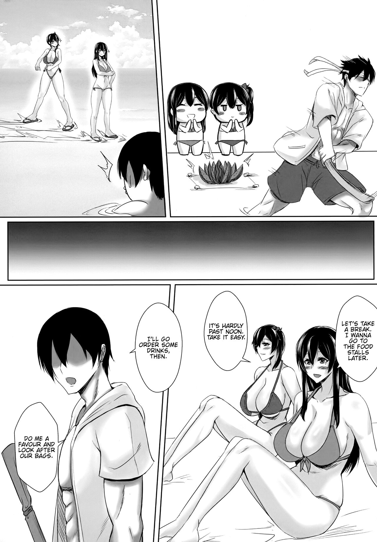 Seisai Kuubo no Natsu | Summer with Fleet Carrier Wives page 5 full