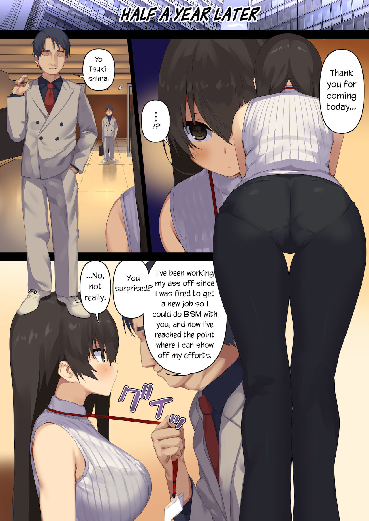 Business Sex Manner Fukushuu no Joushi Hen | Business Sex Manners Boss's Revenge page 9 full