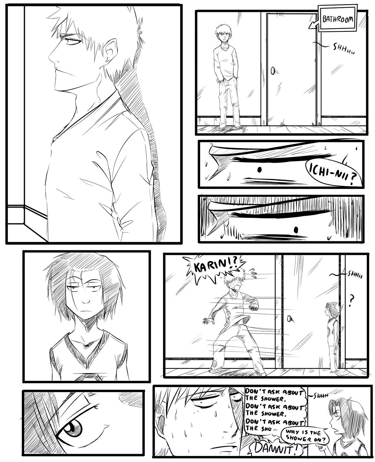 Shower Trouble page 1 full