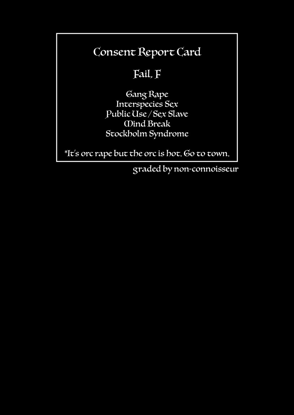 Orc Aite ni Inmon Nashi de Mesu Ochi suru Wake Nai daro | Without a Lewd Crest, There's No Way I'd Be Fem-corrupted by an Orc! page 2 full