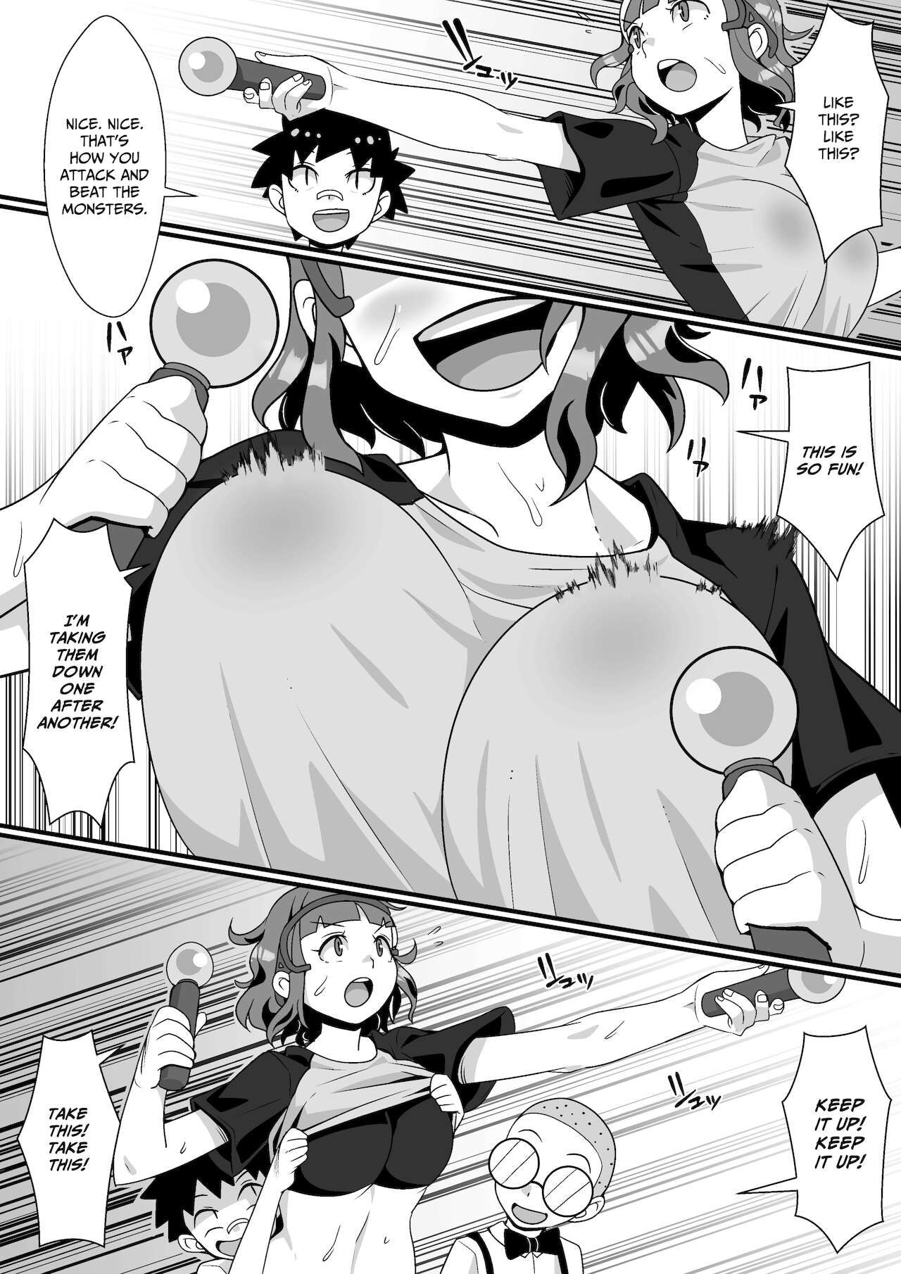 VR Gēmu Akuyō SEX Mission! | VR Game Sex Exploitation Mission! page 10 full