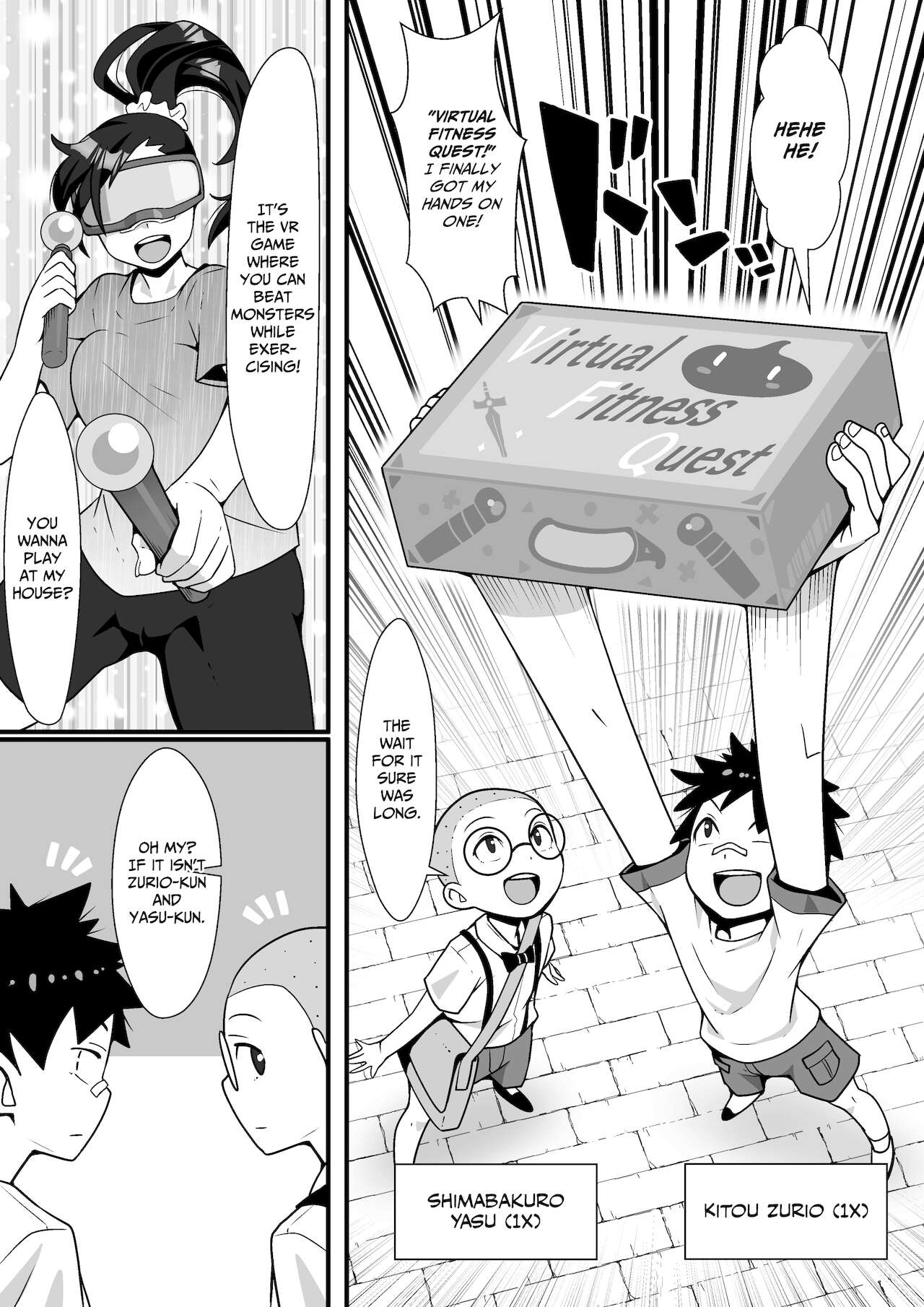 VR Gēmu Akuyō SEX Mission! | VR Game Sex Exploitation Mission! page 2 full