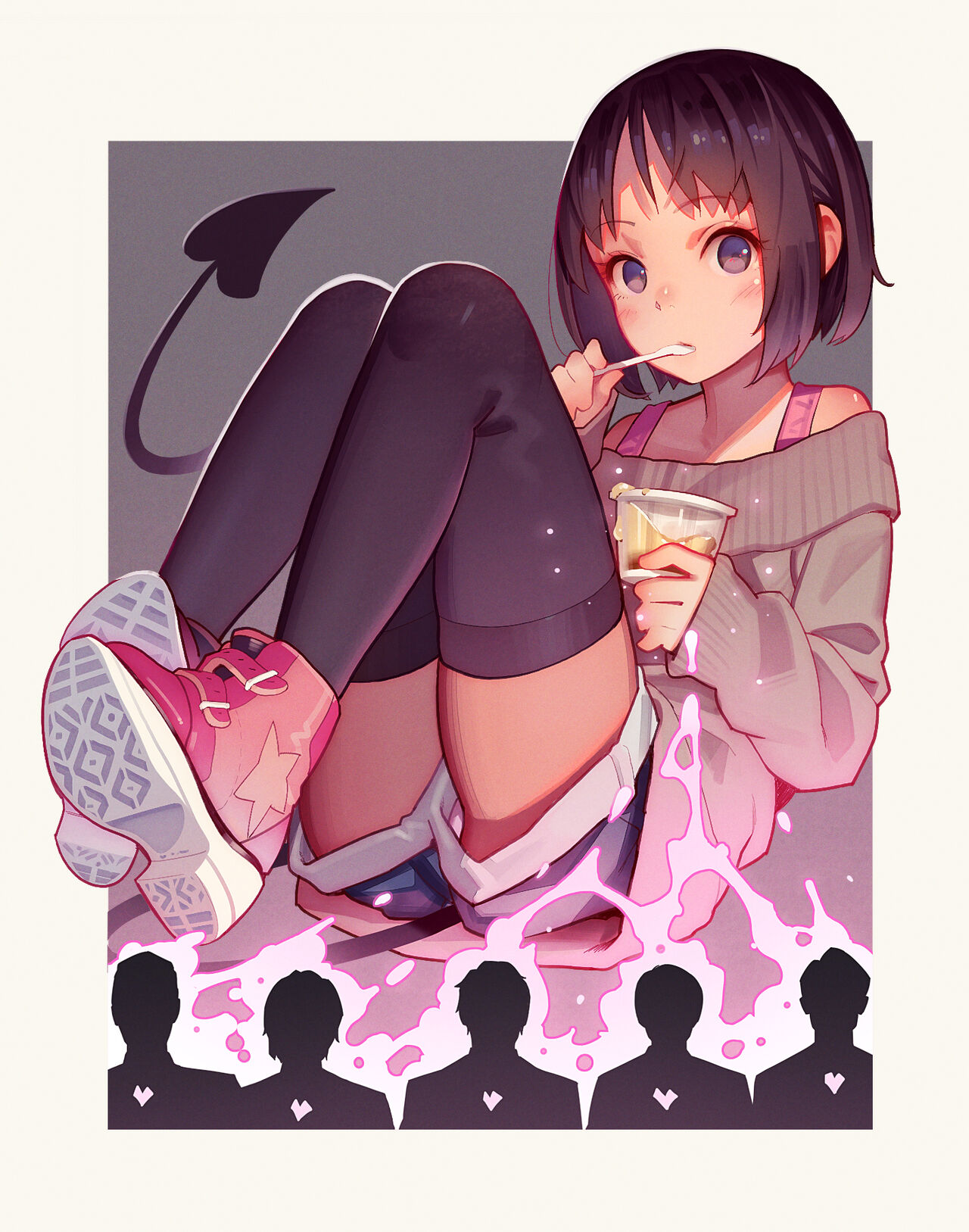 Inma Shoujo 3-nin ni Ochinchin Asobareru Hon page 10 full