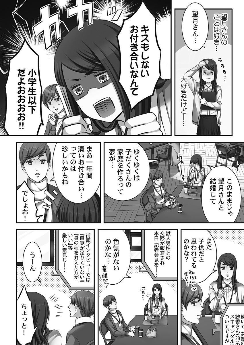 Juujin Kareshi to Kozukuri Seikatsu. Sonna Okkii no... Hairanai...1 page 10 full