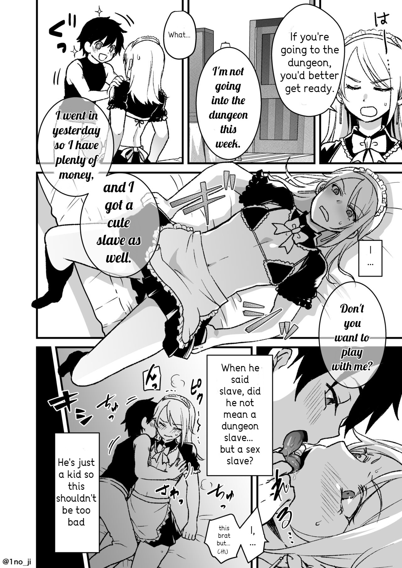 Saikyou Shota to Tsuyokute Kireina Oniisan no Manga page 2 full