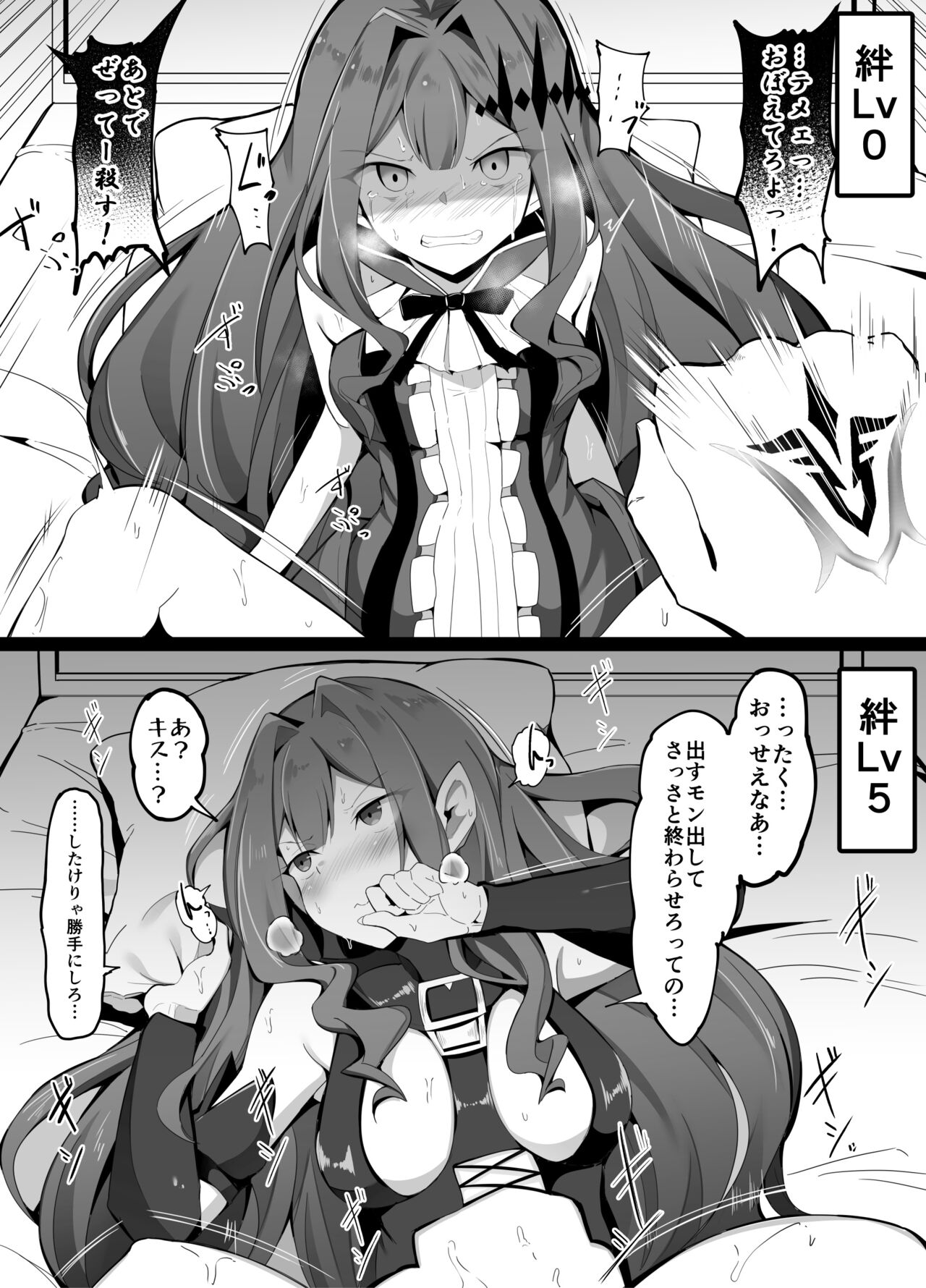 Kizuna Level Betsu de Miru Ecchichuu no Taido page 1 full