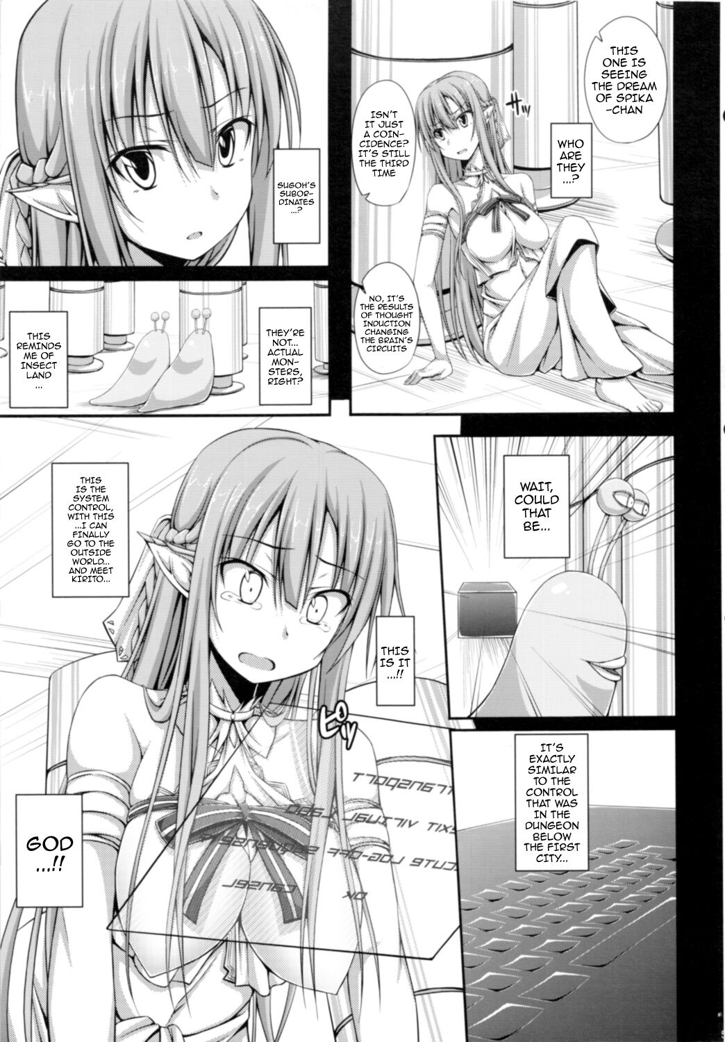 SLAVE ASUNA ONLINE 2 page 4 full