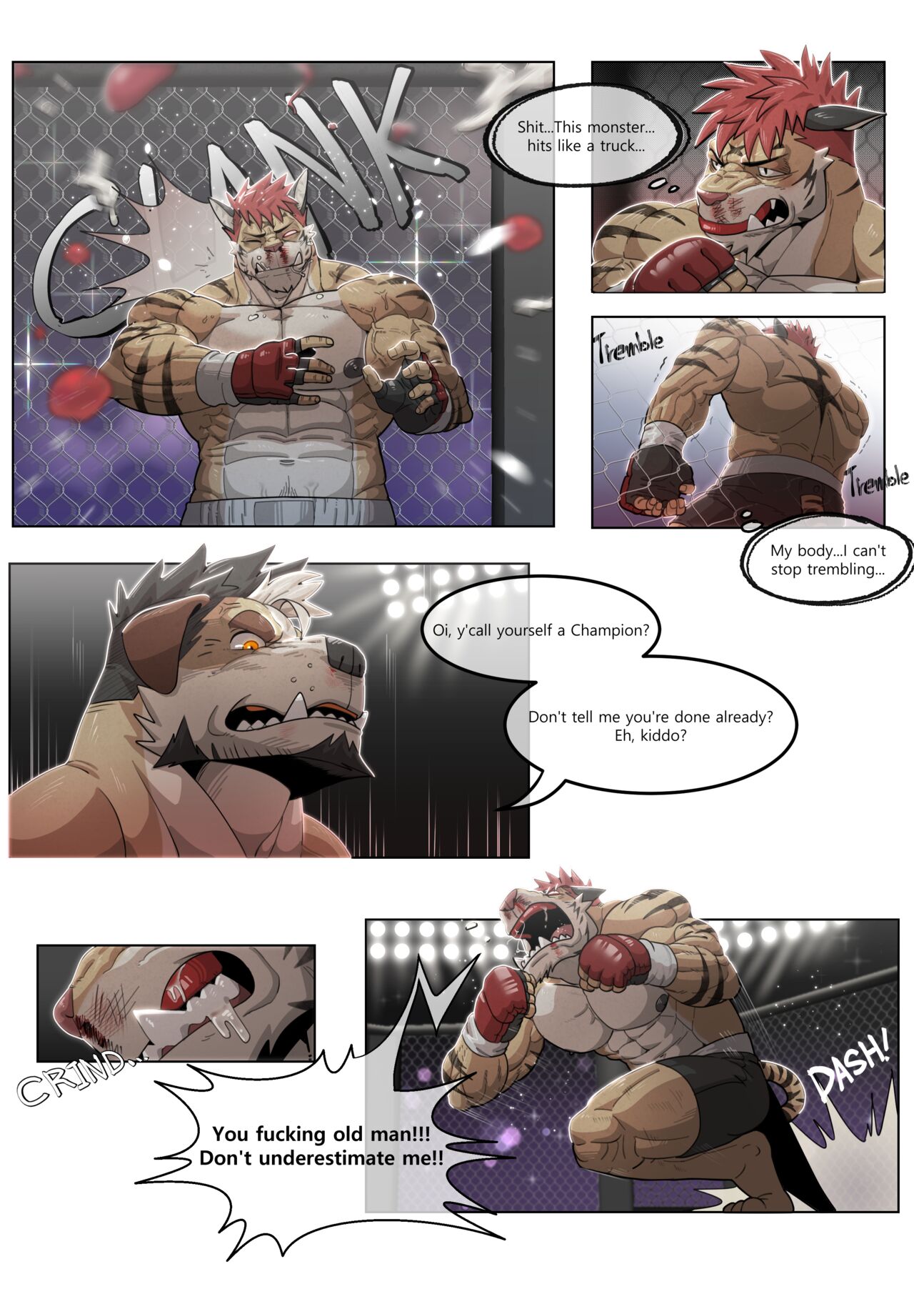 Hidden Arena Chapter 1 page 8 full