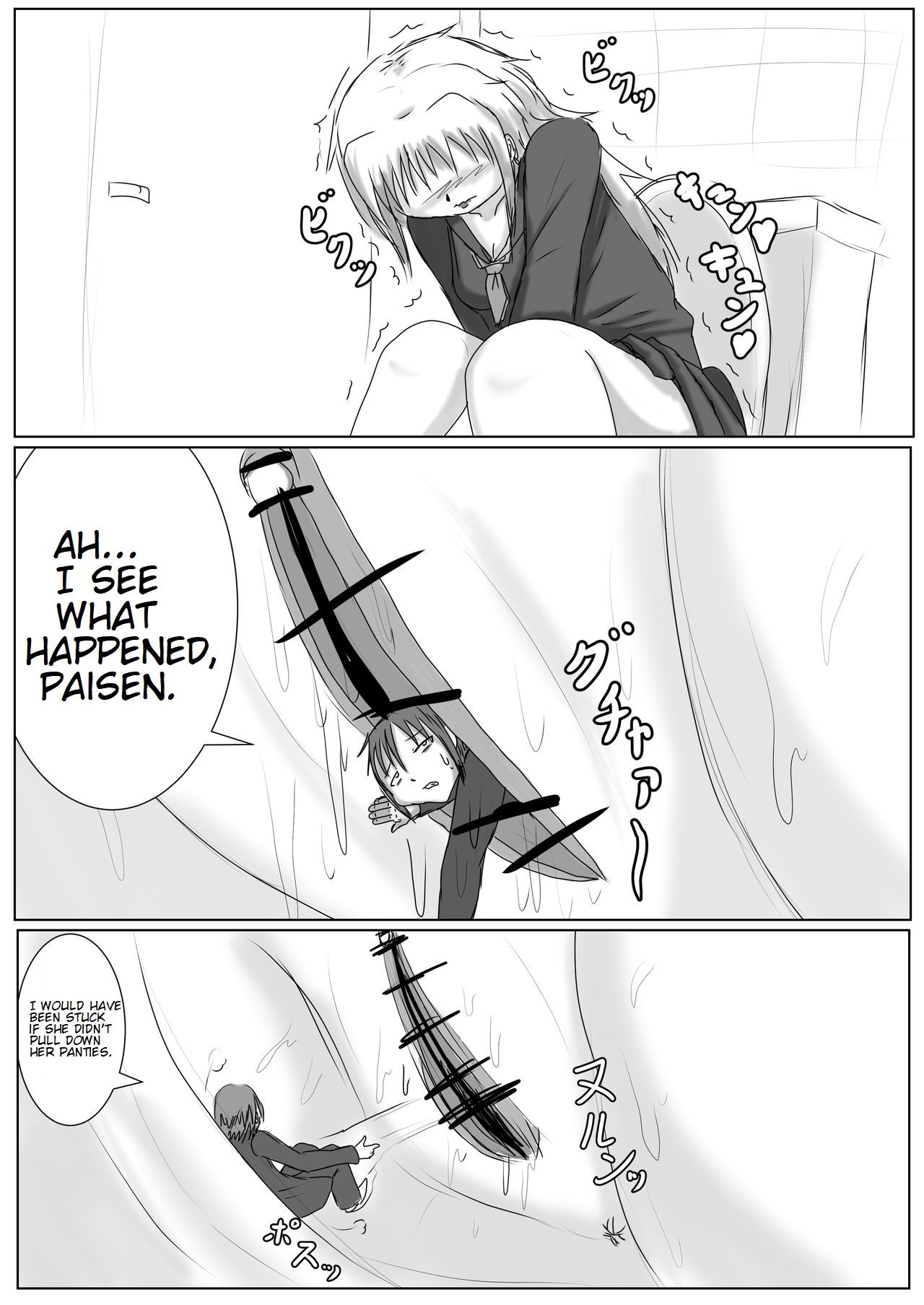 Misaki-paisen Finds A Mysterious Stone page 8 full