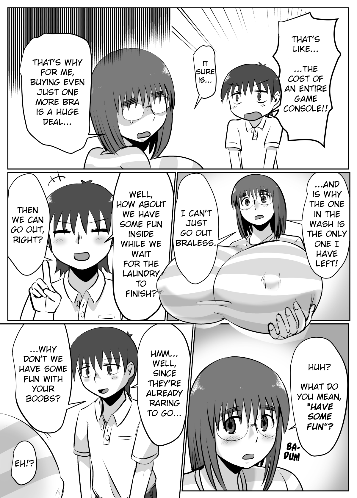 Bonyuu Taishitsu na Bakunyuu Onna ga Oppai Play Suru to Kou Naru | Big Milky Titty Girl Gets Like This When You Play With Her Tits page 8 full