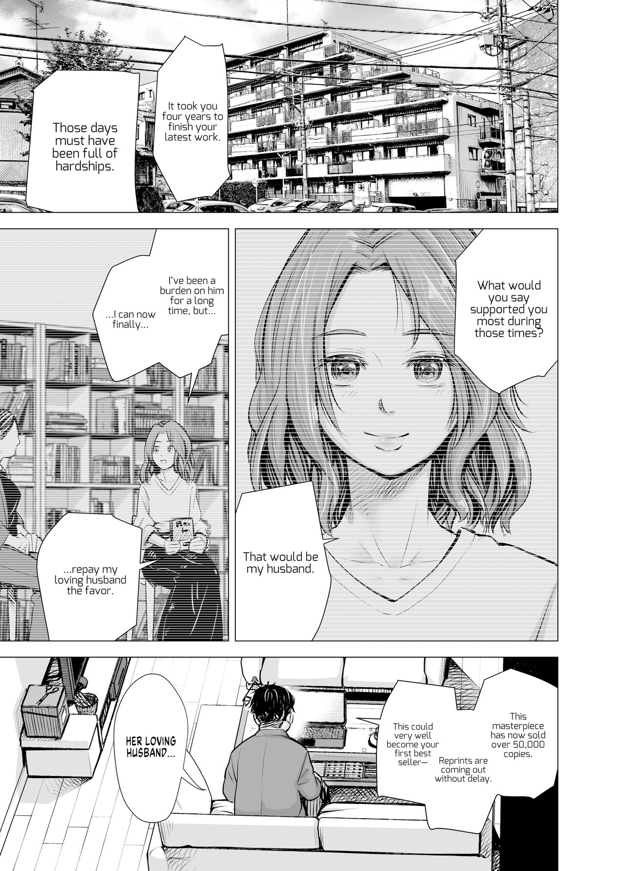 Danna no Chinko ja, Manzoku Dekinai...? Zenpen | My Husband's Dick Can't Satisfy Me? Part 1 page 3 full