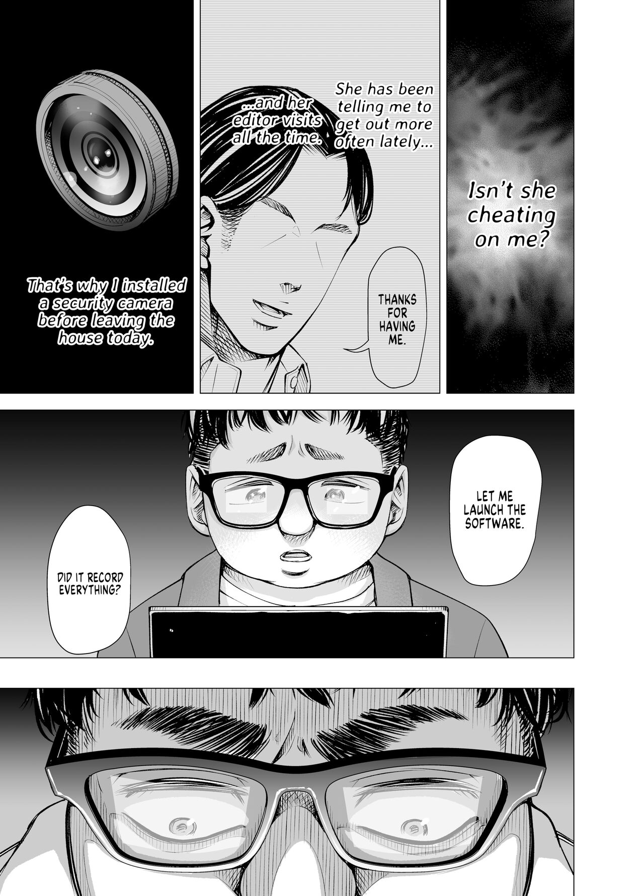 Danna no Chinko ja, Manzoku Dekinai...? Zenpen | My Husband's Dick Can't Satisfy Me? Part 1 page 7 full