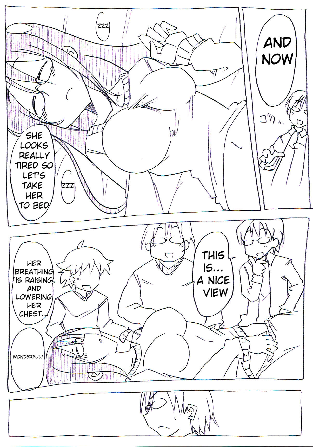 OtaCir no Hime ga Neteiru Aida ni Torimaki ni Okasareru | The princess is fucked in her sleep by an entourage of geeks page 10 full