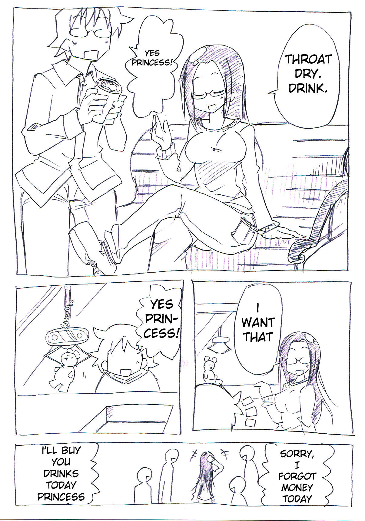 OtaCir no Hime ga Neteiru Aida ni Torimaki ni Okasareru | The princess is fucked in her sleep by an entourage of geeks page 4 full