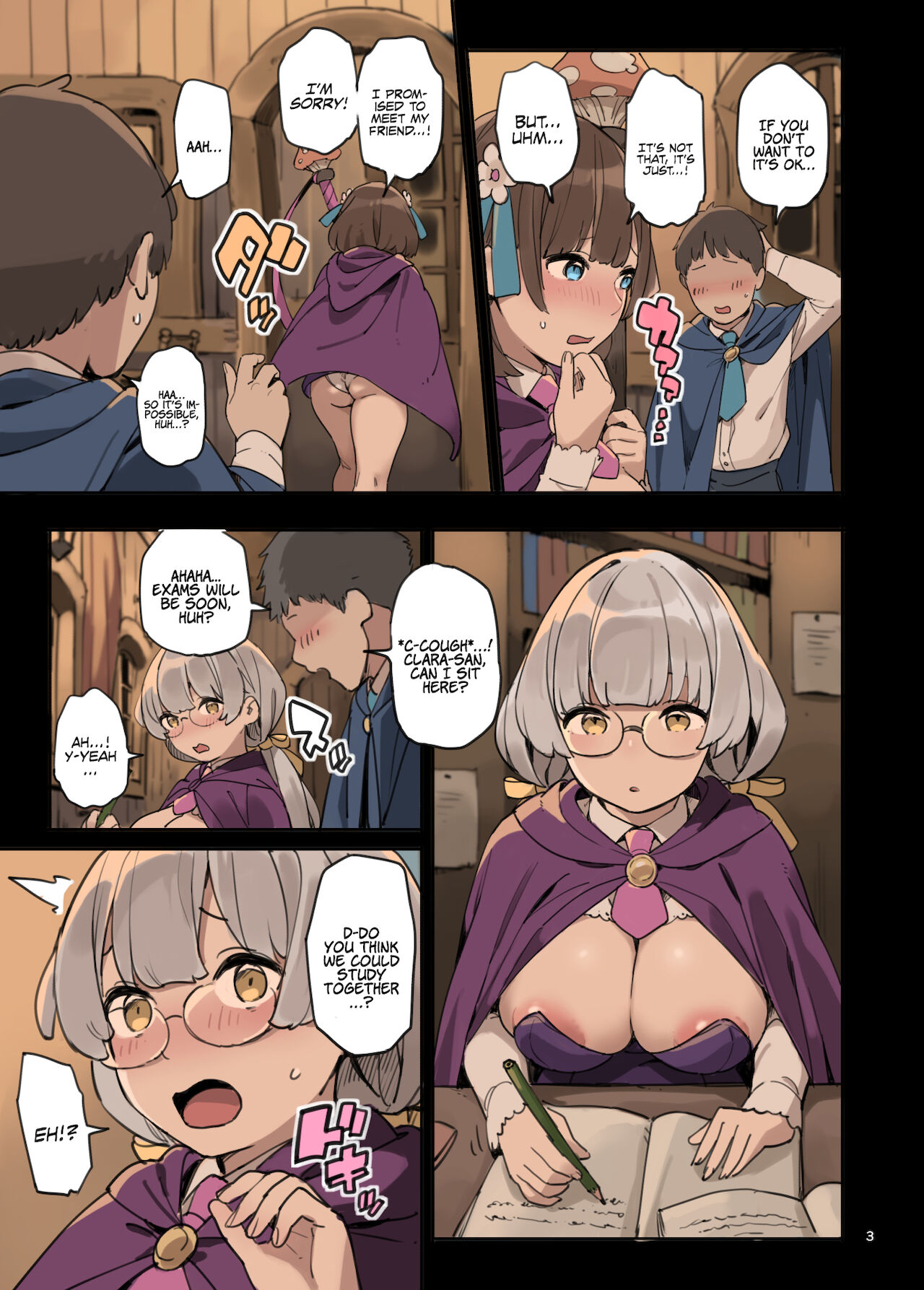 Mahou de Ecchi no Obenkyou! | Studying Sex with Magic! page 3 full