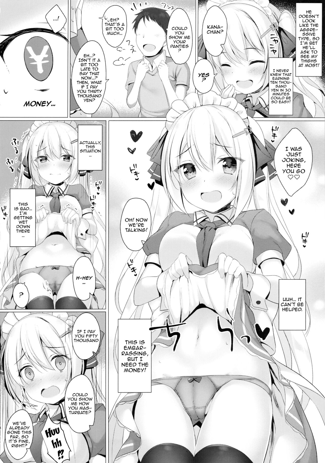 Kinpatsu Twinte JK-chan wa Bitch tte Hontou desu ka? | Is It True That Blonde Schoolgirl With The Twintails Is Actually a Slut? page 7 full